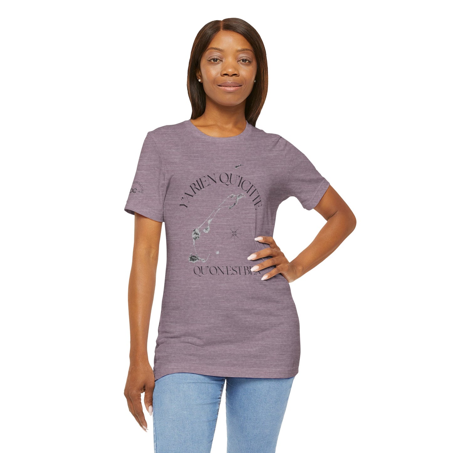 Unisex Jersey Short Sleeve Tee Crée_ation Nature DC