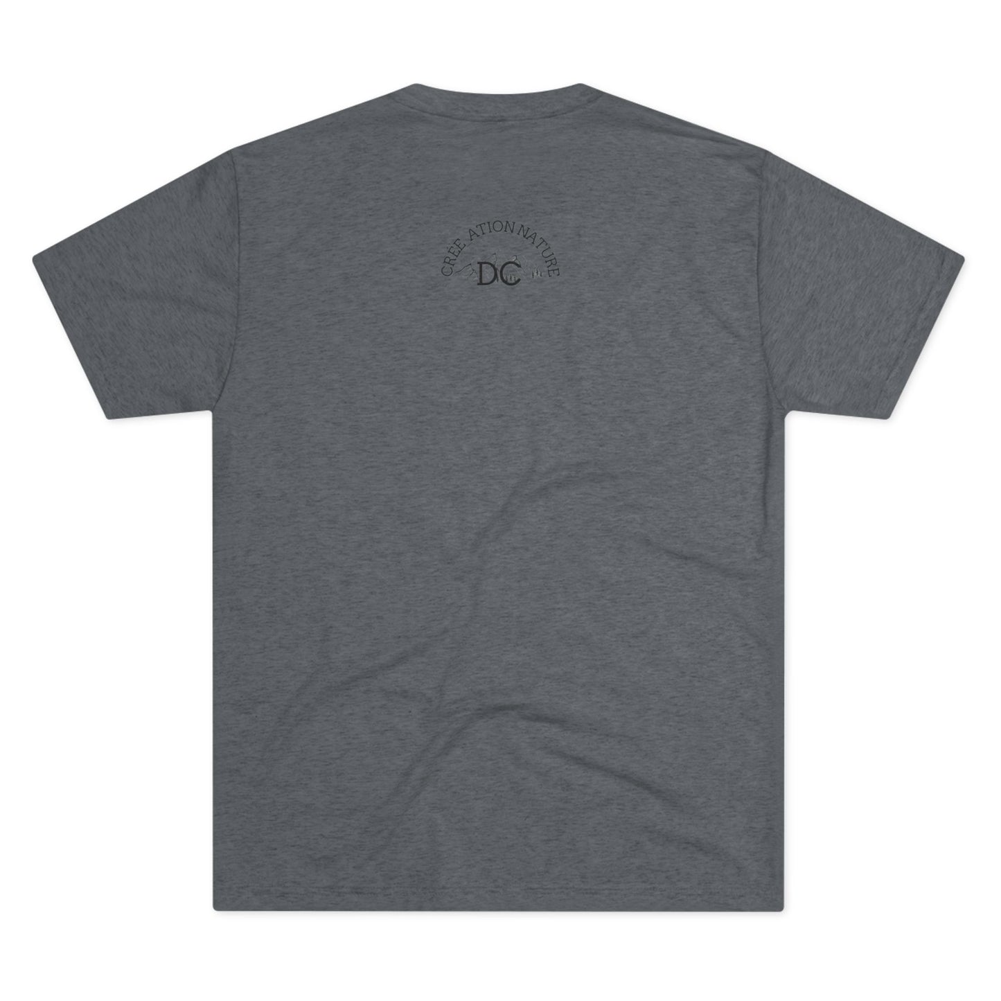 Unisex Tri-Blend Crew Tee - Nature Quote Graphic T-Shirt for Outdoor Enthusiasts - Crée_ation Nature DC