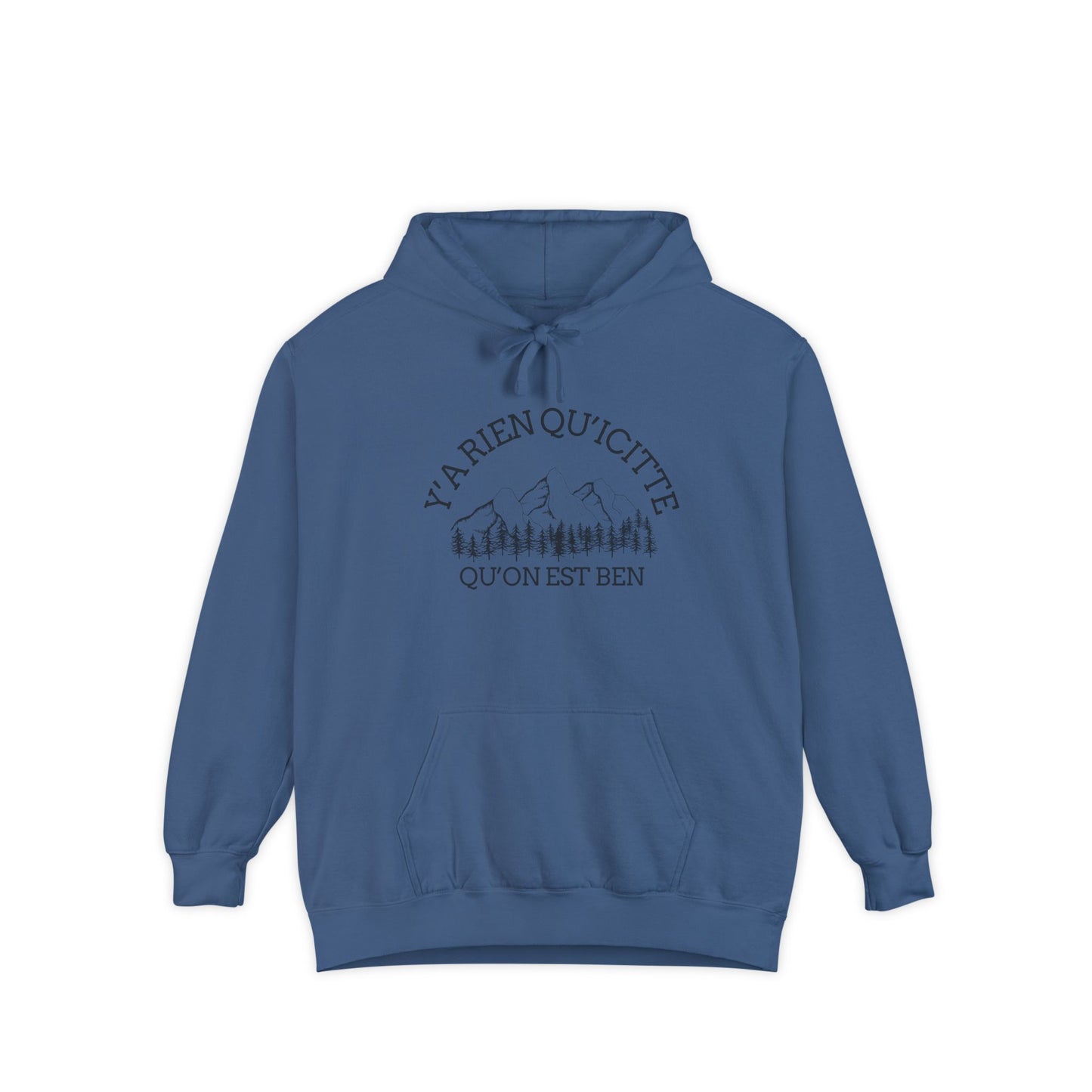 Sweats à capuche Cozy Unisex Garment-Dyed Hoodie - Nature Inspired Design - Crée_ation Nature DC