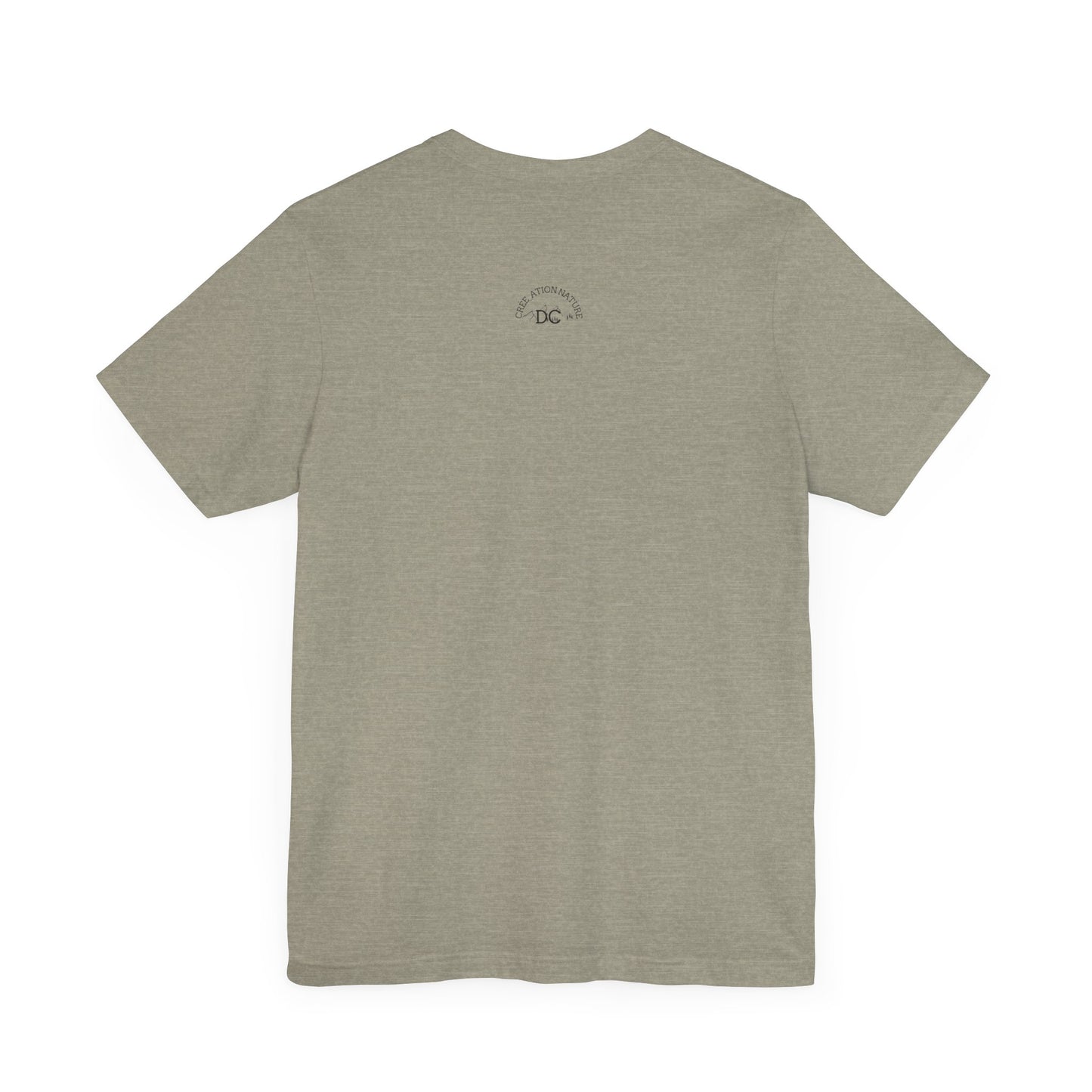 Adventure Spirit Unisex Short Sleeve Tee – 'Y'a Rien Qu'Icitte' Design-Crée_ation Nature DC