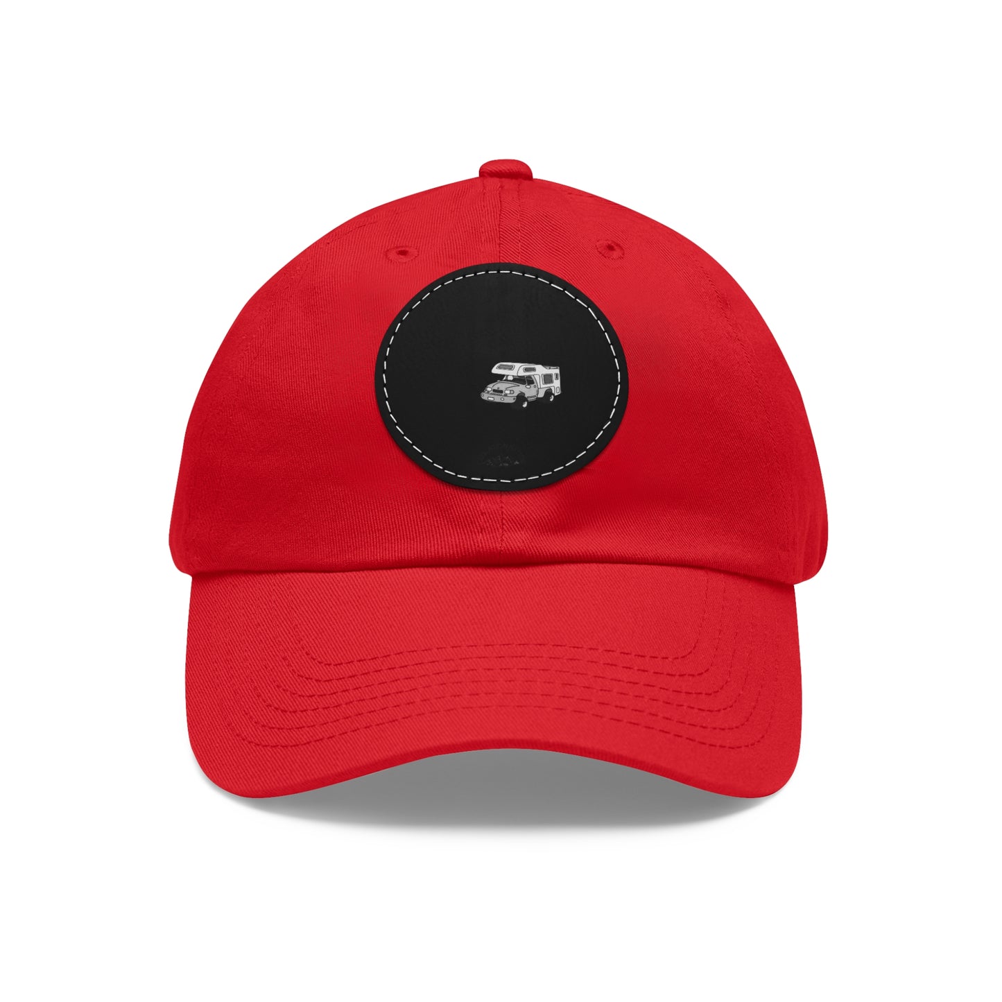 Casual Dad Hat with Leather Patch - Perfect Gift for Outdoor Lovers - Crée_ation Nature DC