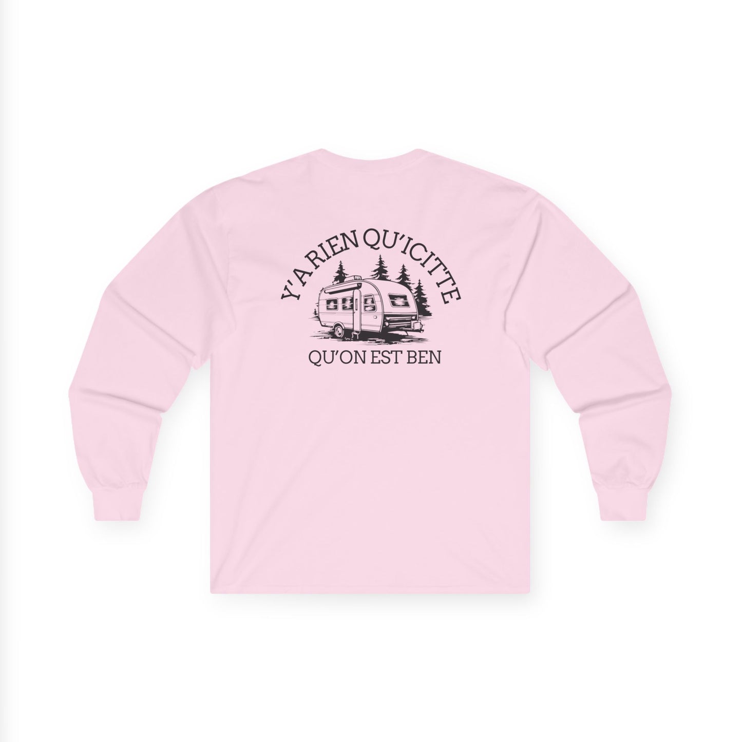 Unisex Long Sleeve Tee - RV Adventure Graphic Shirt for Nature Lovers -Crée_ation Nature DC