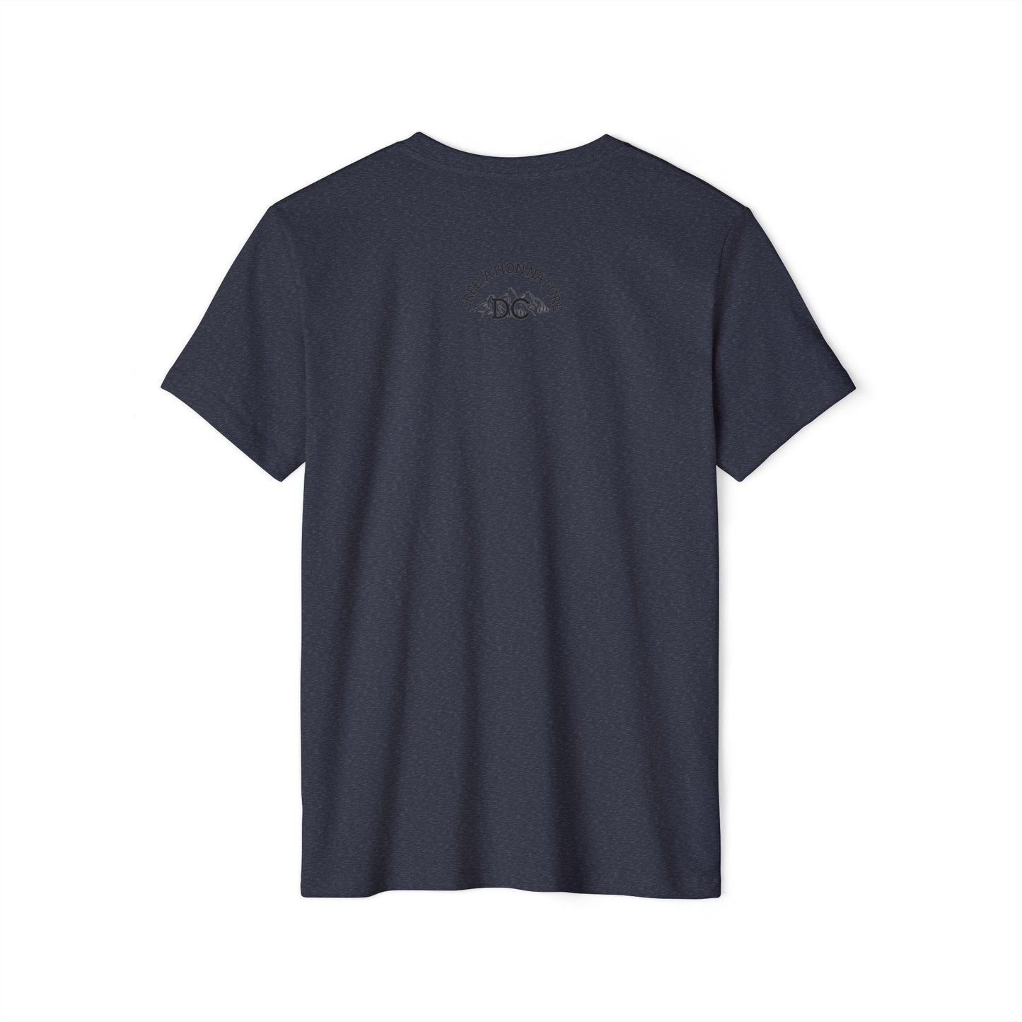 Organic Cotton Adventure T-Shirt - 'Ya Rien Qu'citte Qu'on Est Ben' - Eco-Friendly Outdoor Tee - Crée_ation Nature DC