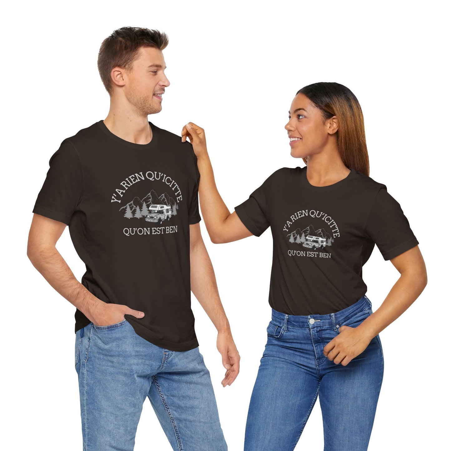 Adventure Ready Unisex Tee - 'Ya Rien Qu'Il Citte' Graphic-Crée_ation Nature DC