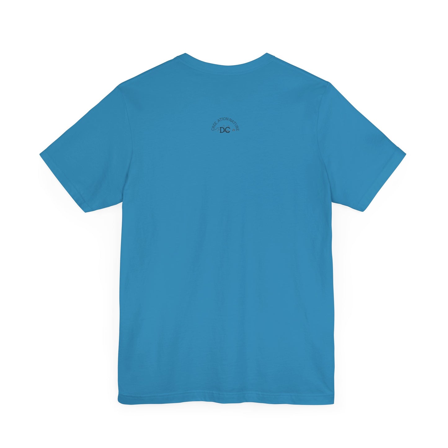 Adventure Spirit Unisex Short Sleeve Tee – 'Y'a Rien Qu'Icitte' Design-Crée_ation Nature DC