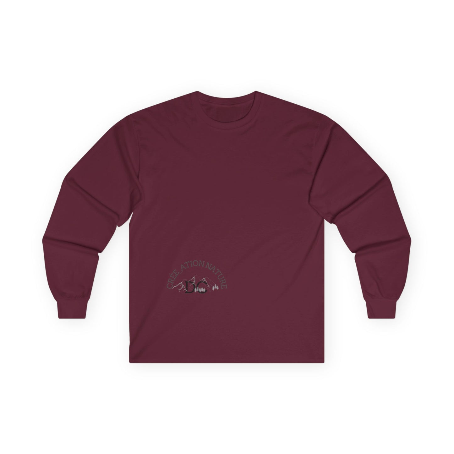 Inspirational Nature Long Sleeve Tee - Unisex Ultra Cotton Shirt for Outdoor Lovers