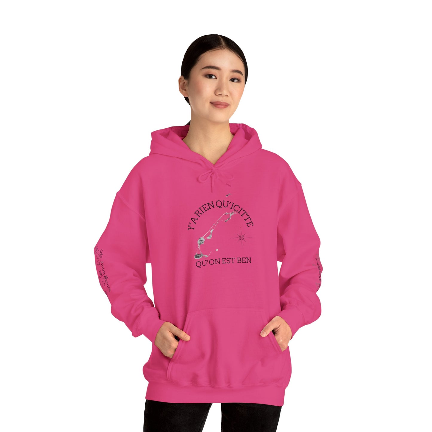 sweats a capuche -Inspirational Quote Unisex Hoodie - Cozy Heavy Blend Sweatshirt - Crée_ation Nature DC