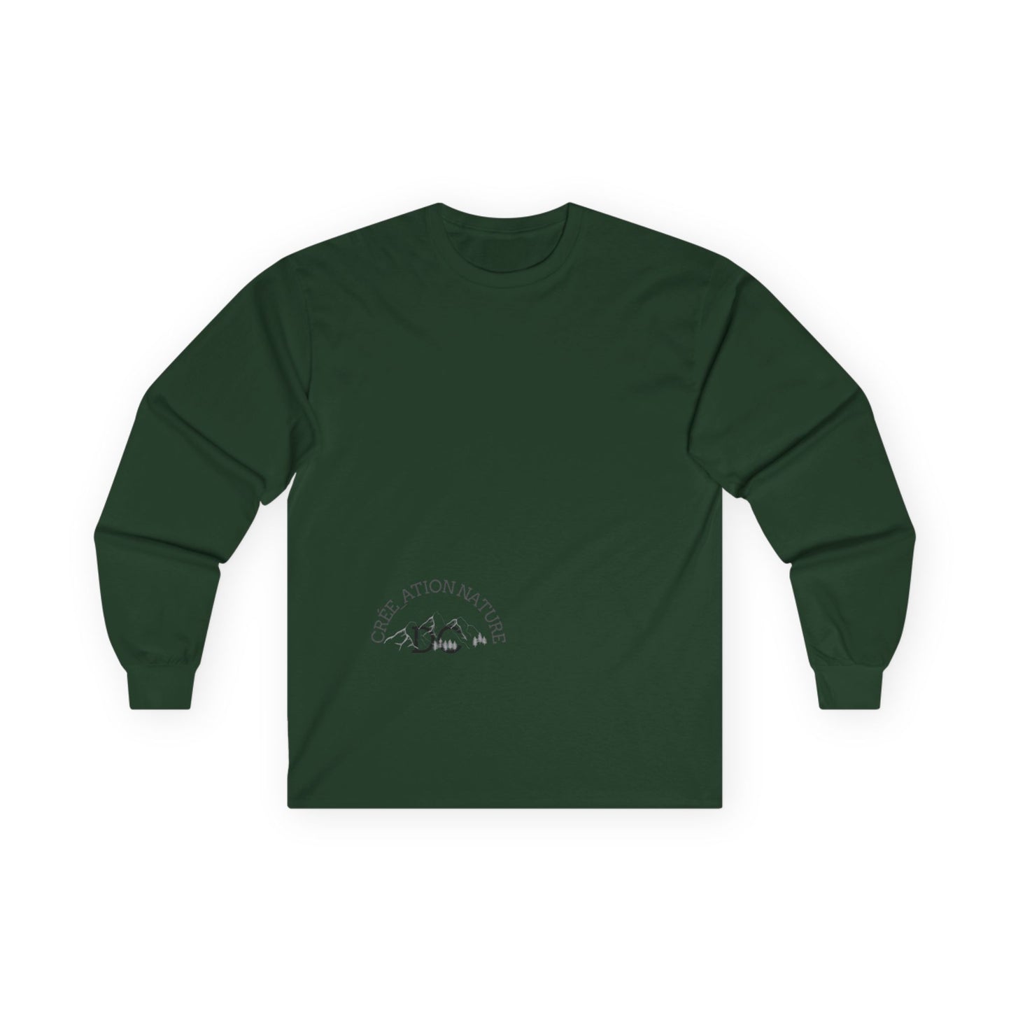 Inspirational Nature Long Sleeve Tee - Unisex Ultra Cotton Shirt for Outdoor Lovers