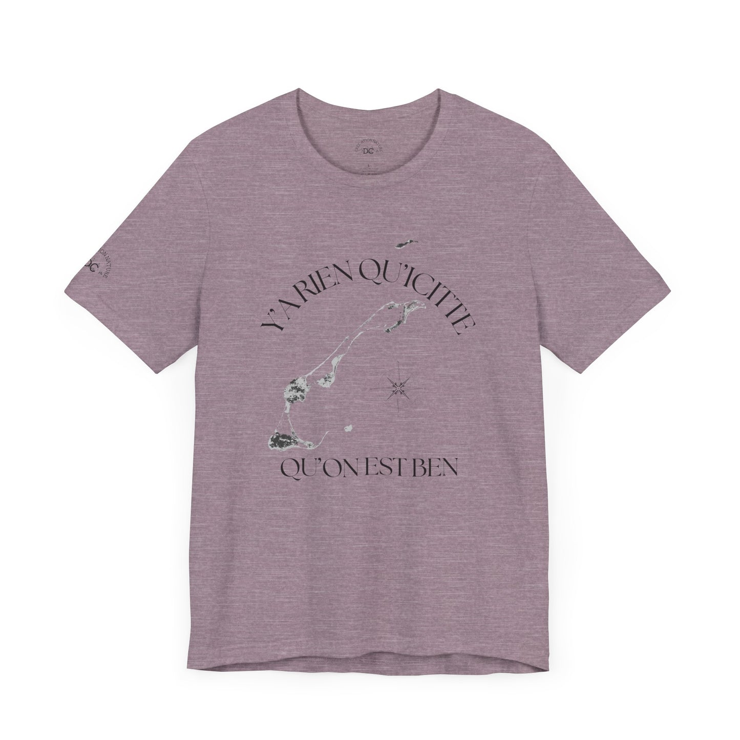 Unisex Jersey Short Sleeve Tee Crée_ation Nature DC