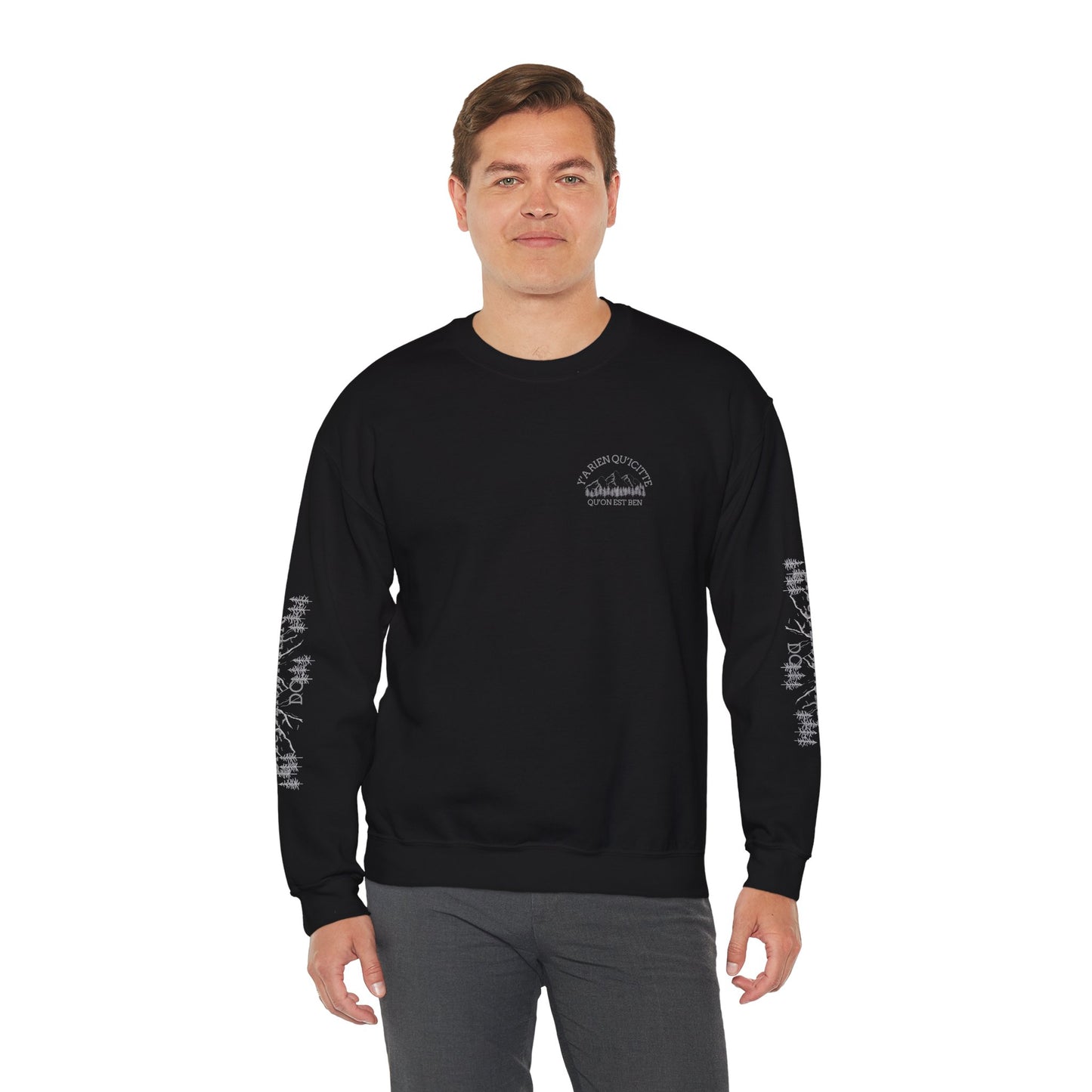 sweat-shirt unisexe à col rond ultime – Cozy Outerwear with Graphic Design