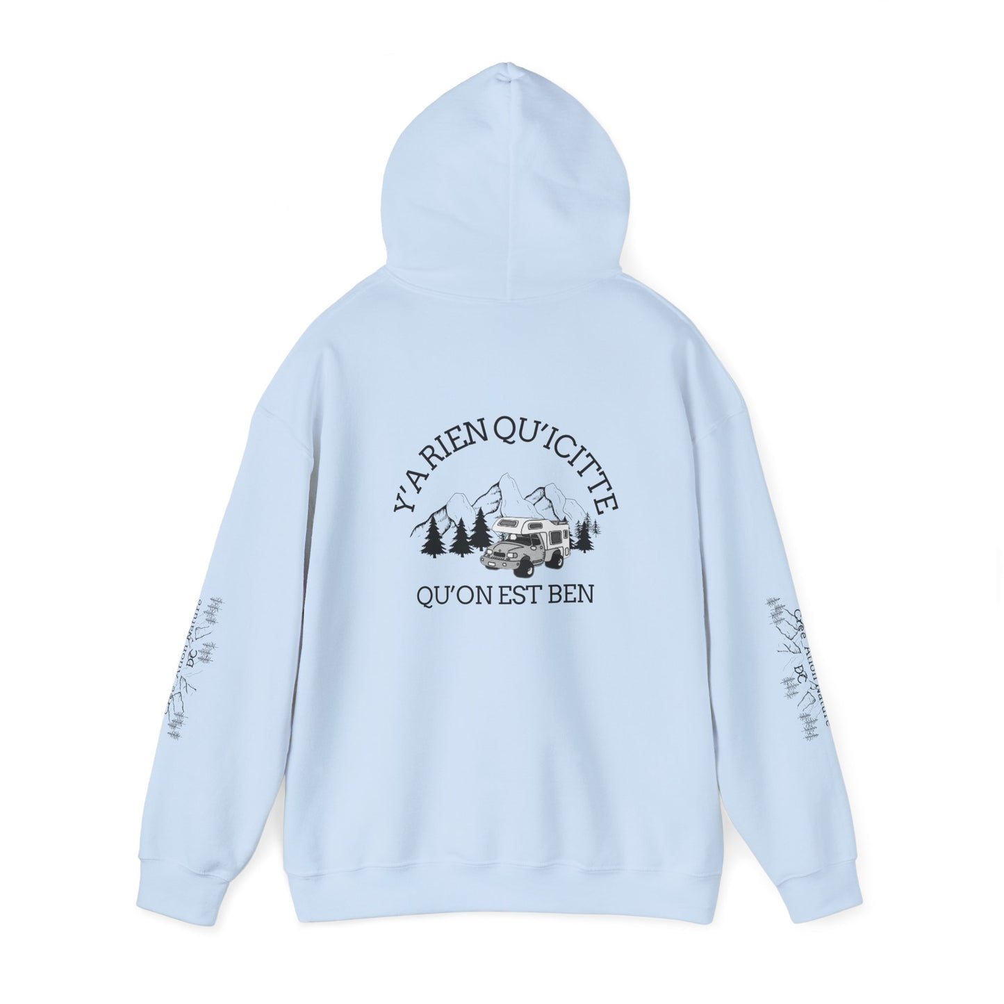 Sweats a capuche Unisex Heavy Blend™ Hooded Sweatshirt - Cozy Adventure Vibes - Perfect for Outdoor Lovers-Crée_ation Nature DC