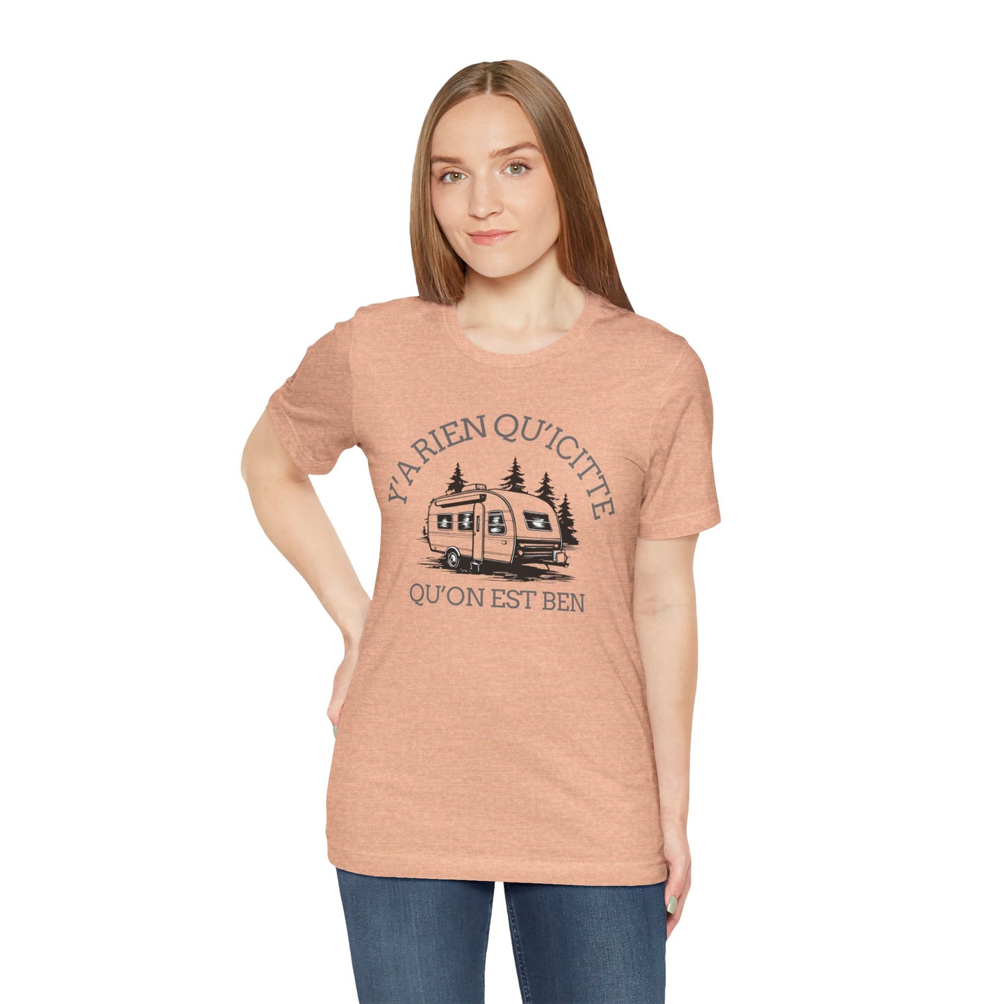 Bohemian RV Adventure Tee - Y'A Rien Qu'citte Qu'on Est Ben - Crée_ation Nature DC