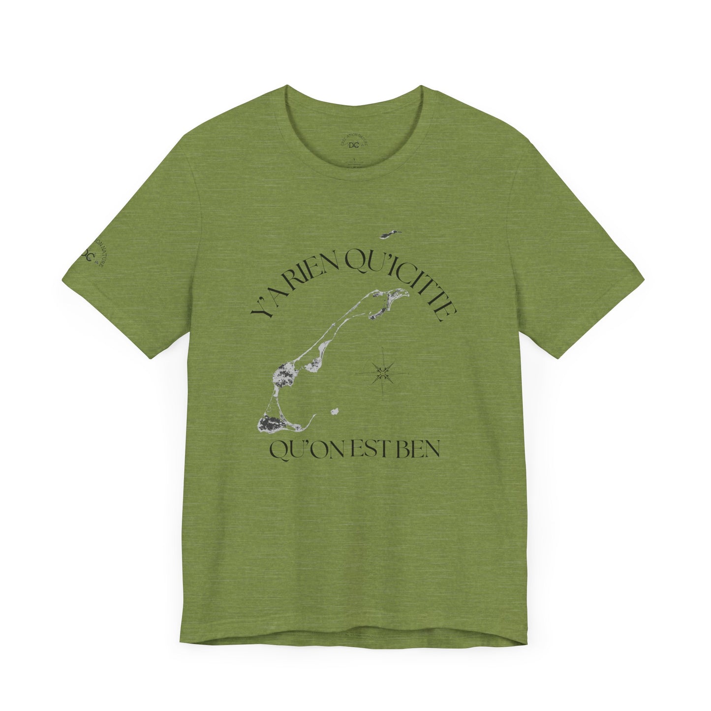 Unisex Jersey Short Sleeve Tee Crée_ation Nature DC