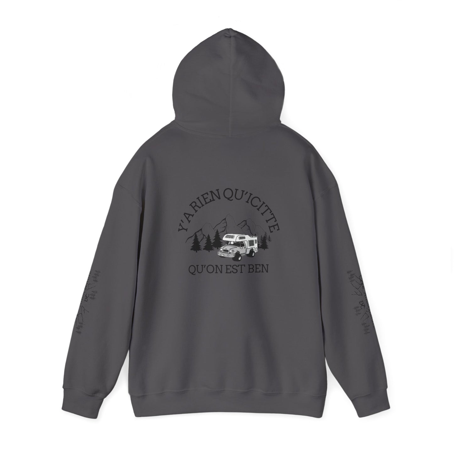 Sweats a capuche Unisex Heavy Blend™ Hooded Sweatshirt - Cozy Adventure Vibes - Perfect for Outdoor Lovers-Crée_ation Nature DC