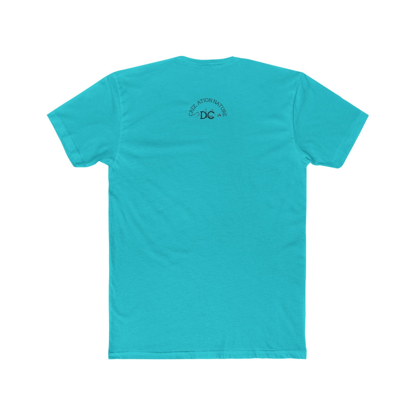 Unisex Cotton Crew Tee - Alpine Adventure Quote Tee - Crée_ation Nature DC