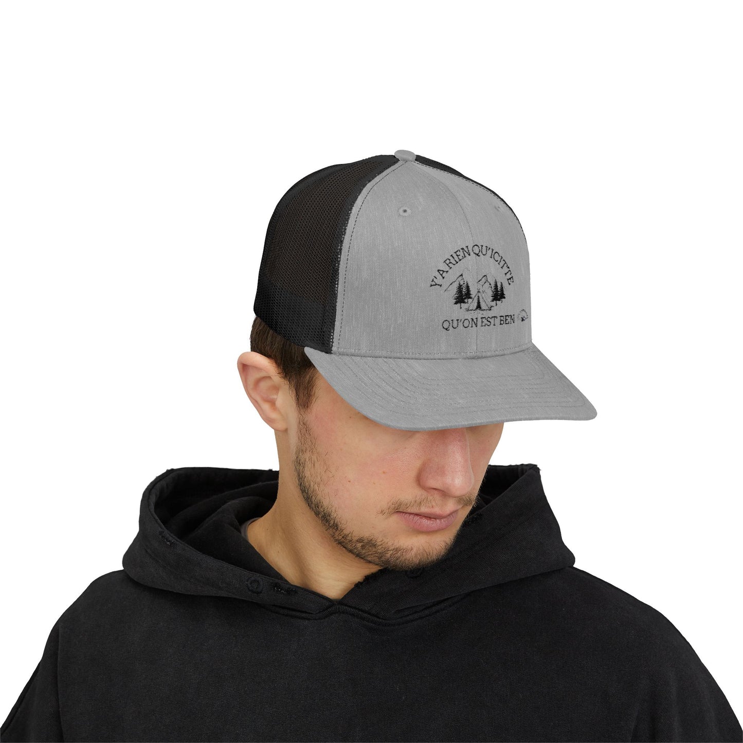 Outdoor Adventure Snapback Trucker Cap – Perfect for Nature Lovers- Crée_ation Nature DC