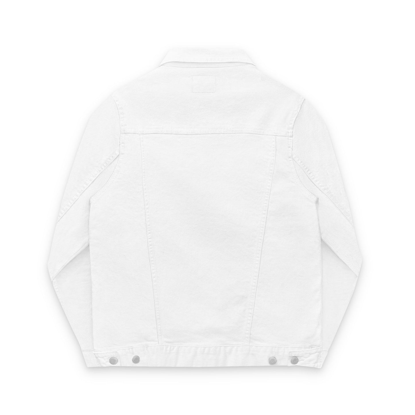 veste en jean unisexe polyvalente - Stylish White Outerwear for All Occasions