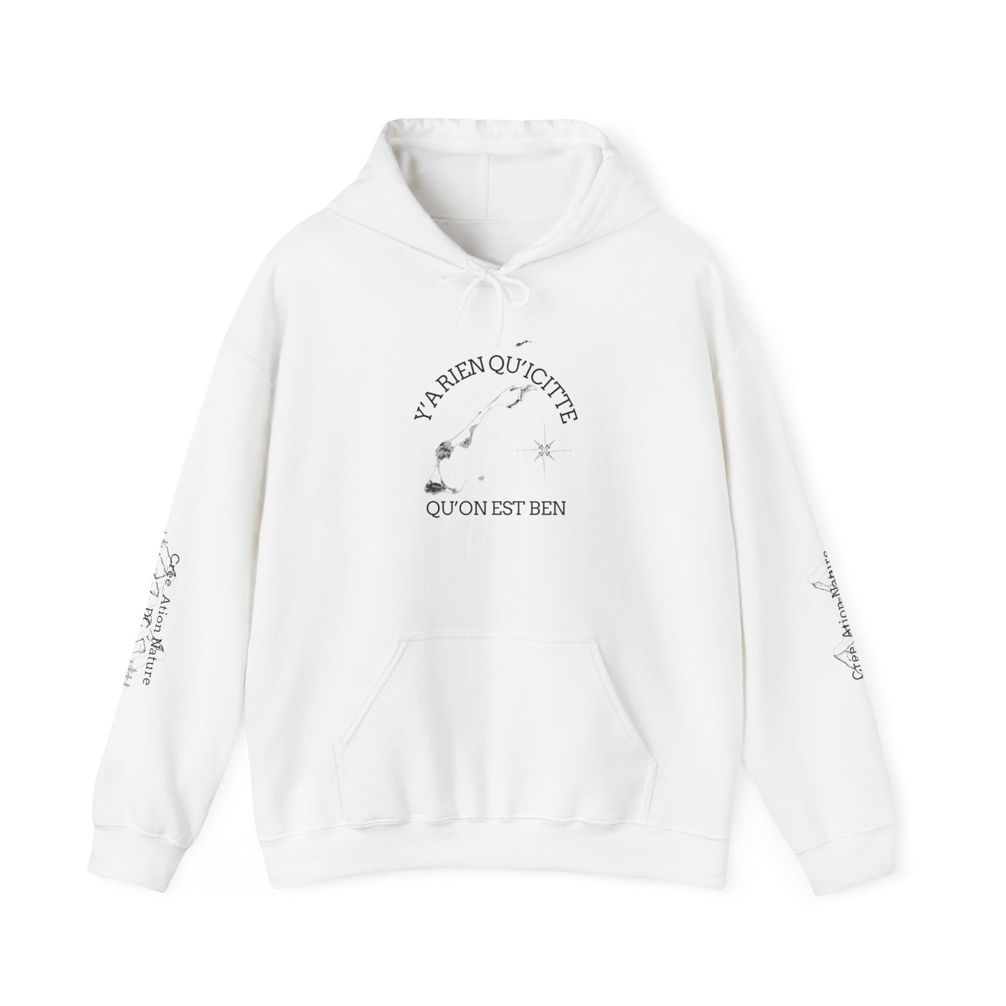 sweats a capuche -Inspirational Quote Unisex Hoodie - Cozy Heavy Blend Sweatshirt - Crée_ation Nature DC