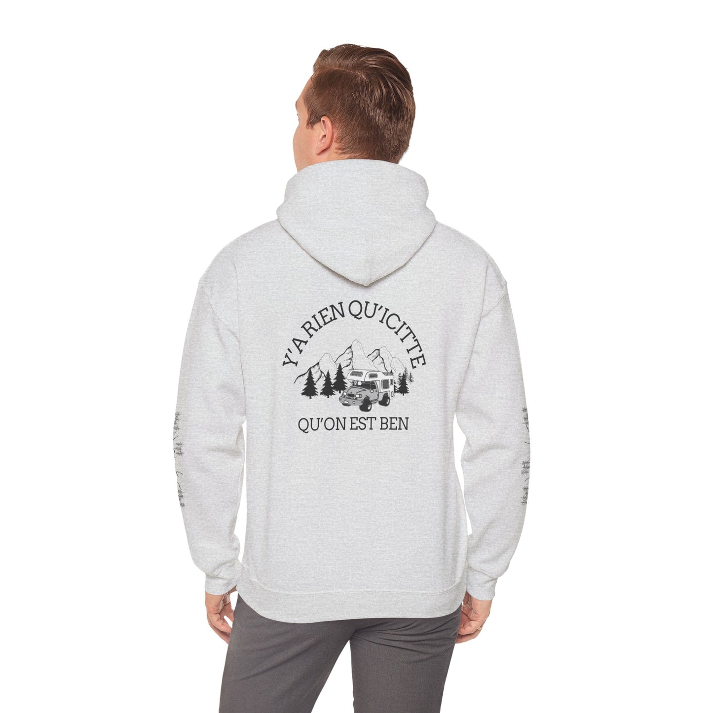Sweats a capuche Unisex Heavy Blend™ Hooded Sweatshirt - Cozy Adventure Vibes - Perfect for Outdoor Lovers-Crée_ation Nature DC