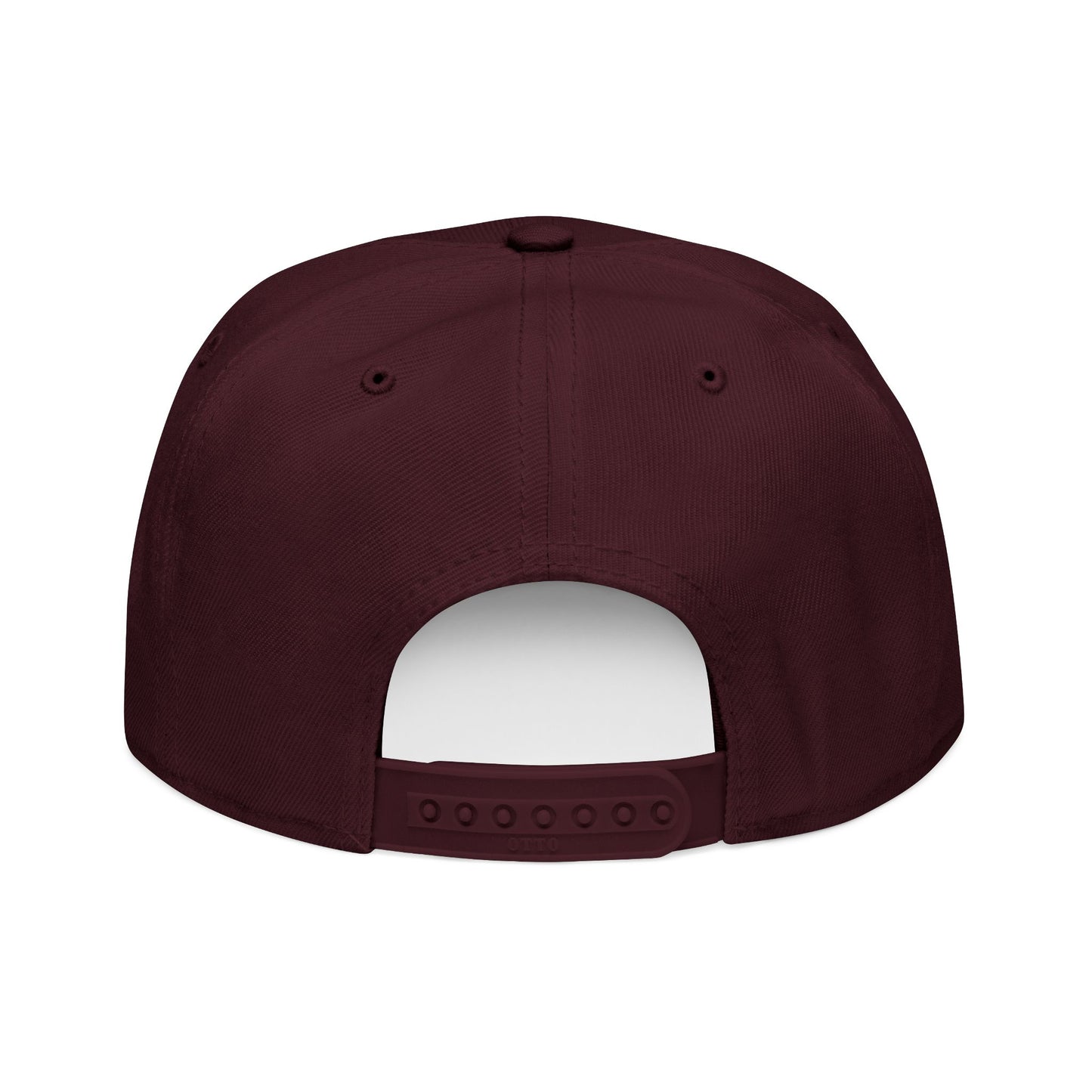 Embroidered Snapback Cap - "There Is Nothing But Here" - Crée_ation Nature Dc