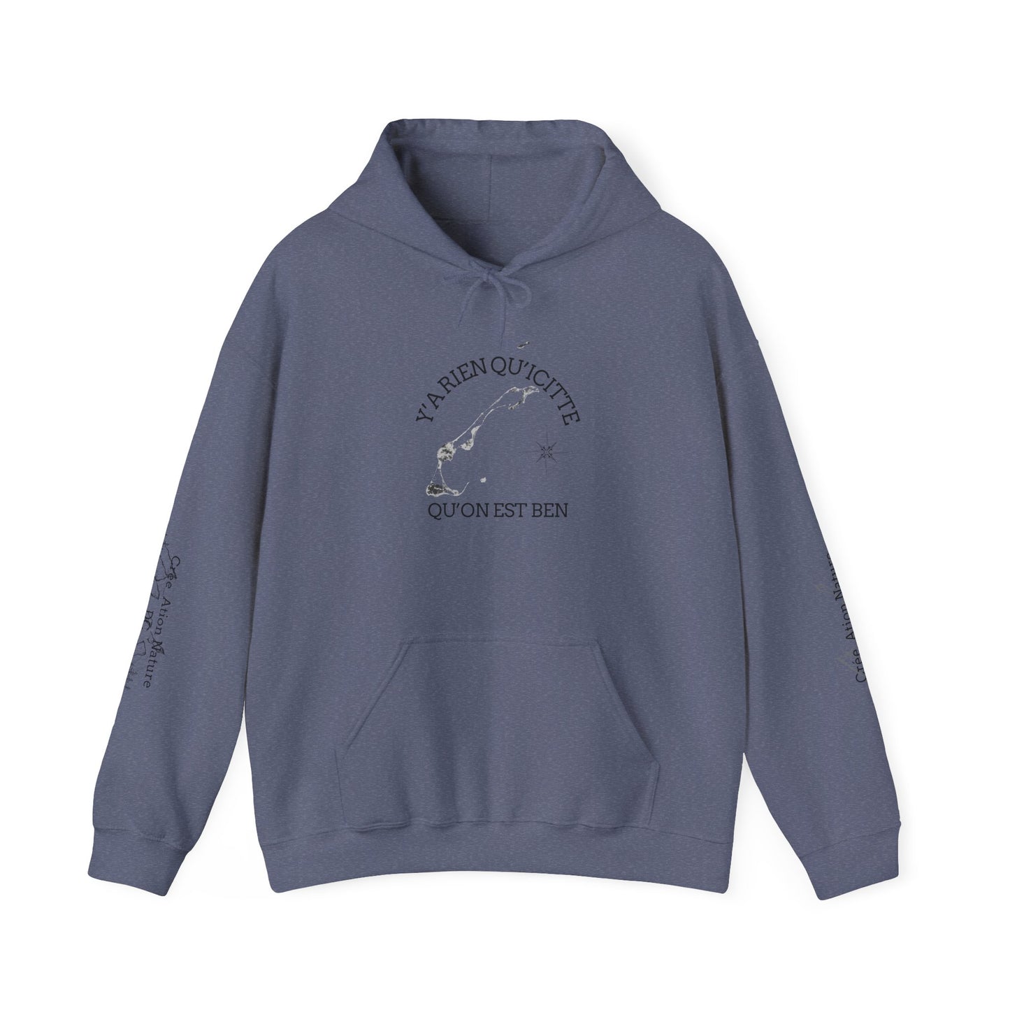 sweats a capuche -Inspirational Quote Unisex Hoodie - Cozy Heavy Blend Sweatshirt - Crée_ation Nature DC