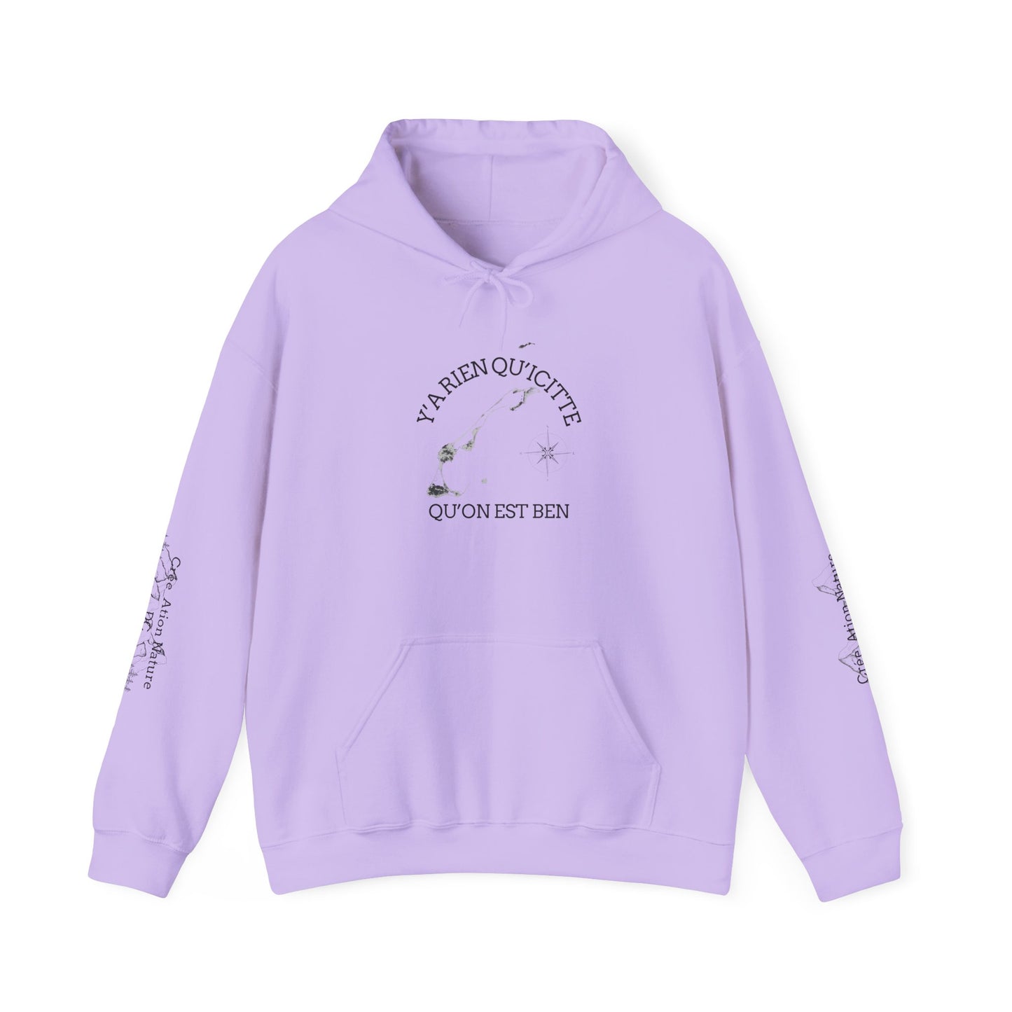 sweats a capuche -Inspirational Quote Unisex Hoodie - Cozy Heavy Blend Sweatshirt - Crée_ation Nature DC