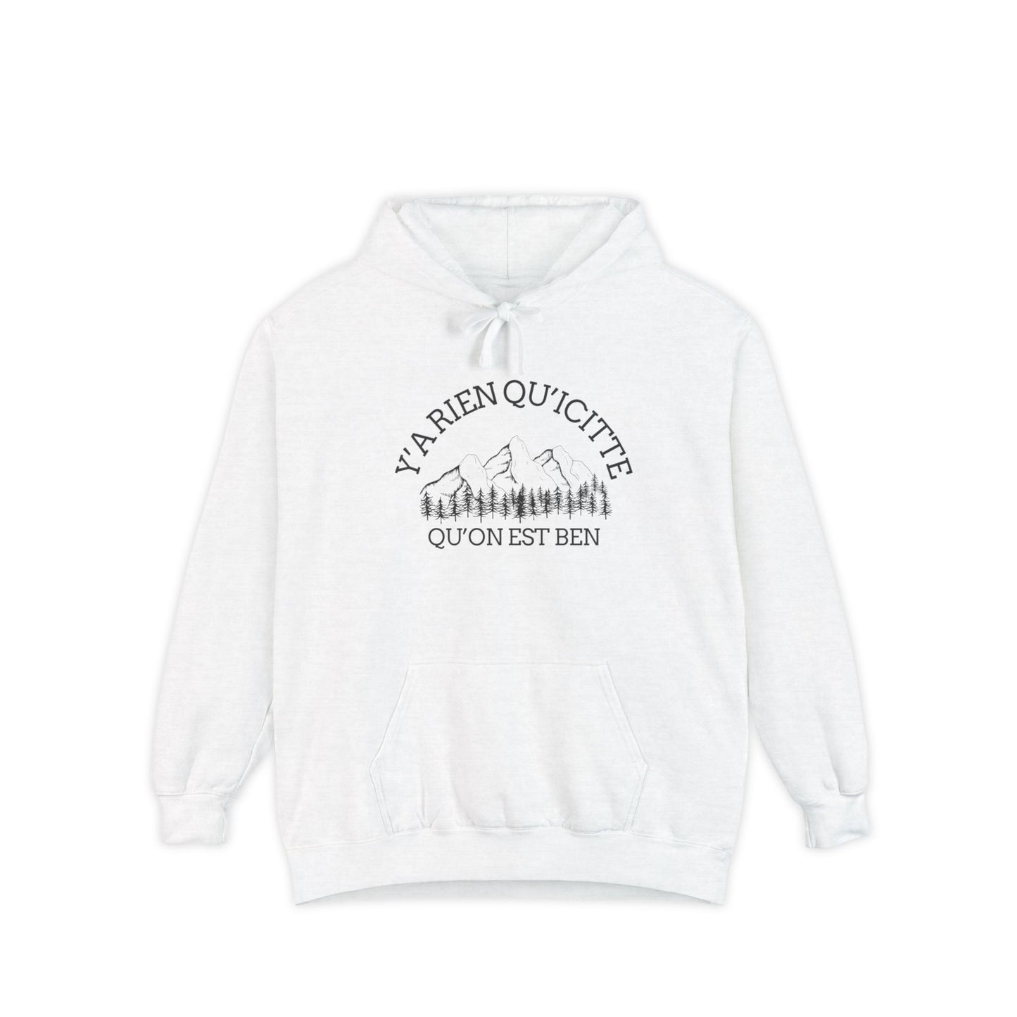 Sweats à capuche Cozy Unisex Garment-Dyed Hoodie - Nature Inspired Design - Crée_ation Nature DC