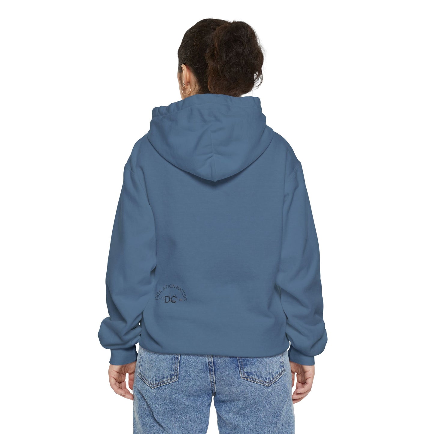 Sweats à capuche Cozy Unisex Garment-Dyed Hoodie - Nature Inspired Design - Crée_ation Nature DC