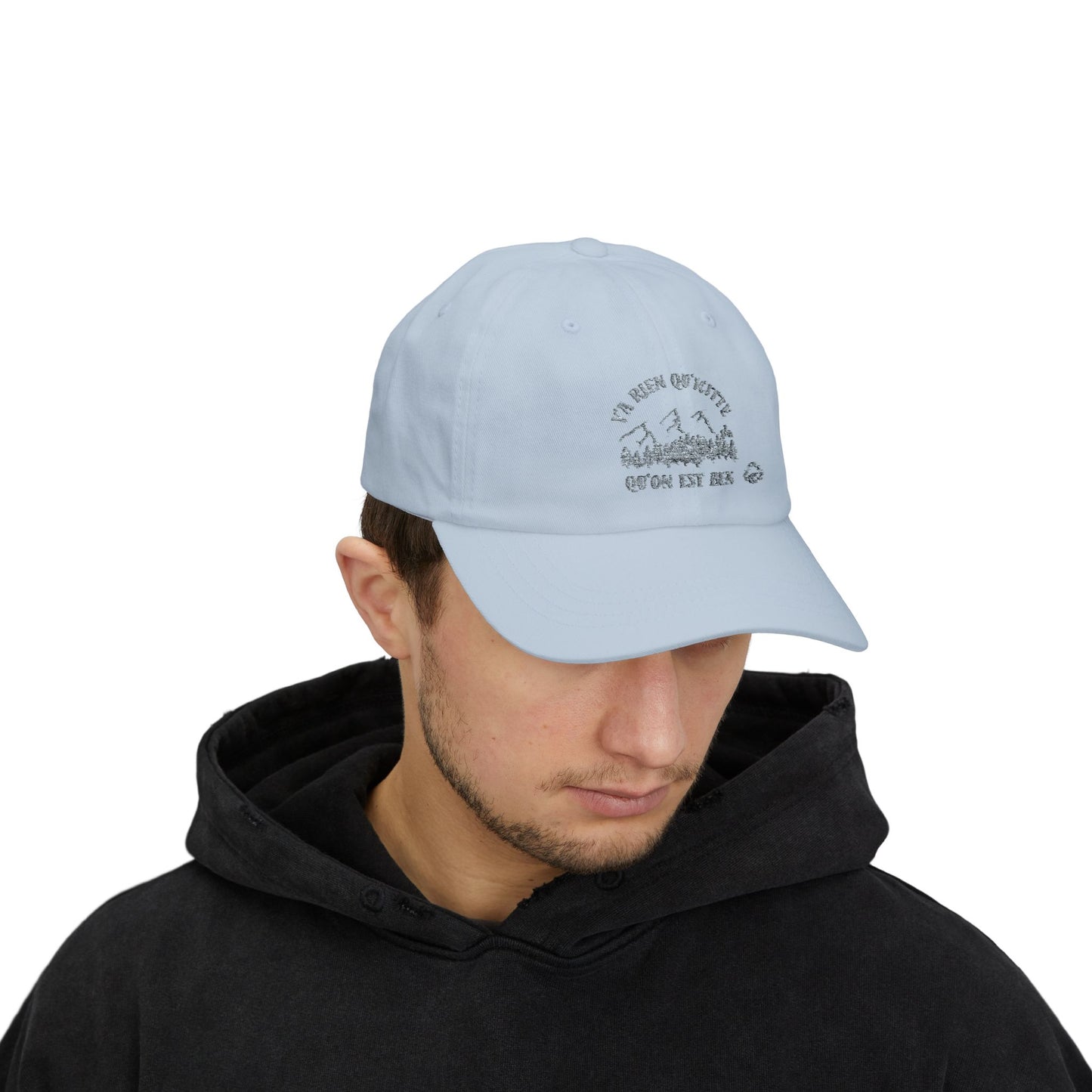 Adventure Dad Cap - Relaxed Fit with Inspirational Mountain Design