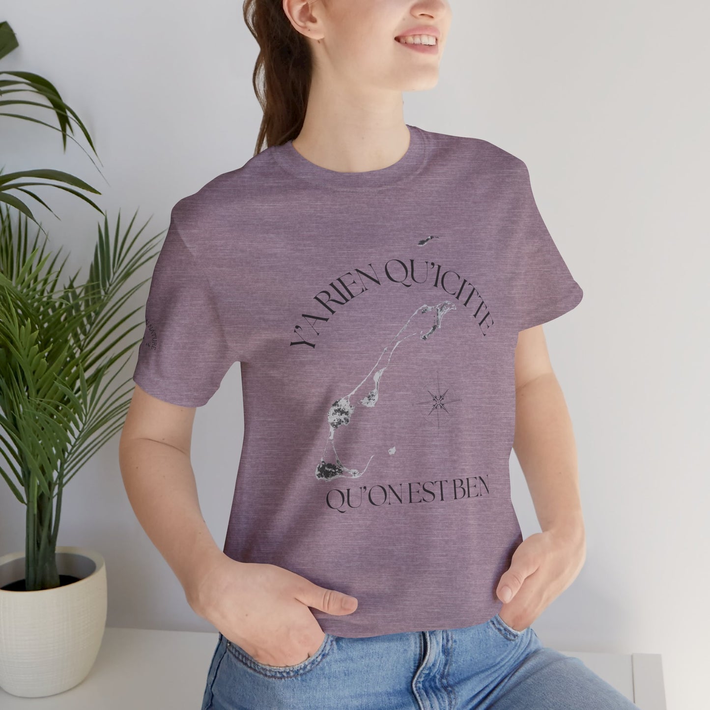 Unisex Jersey Short Sleeve Tee Crée_ation Nature DC