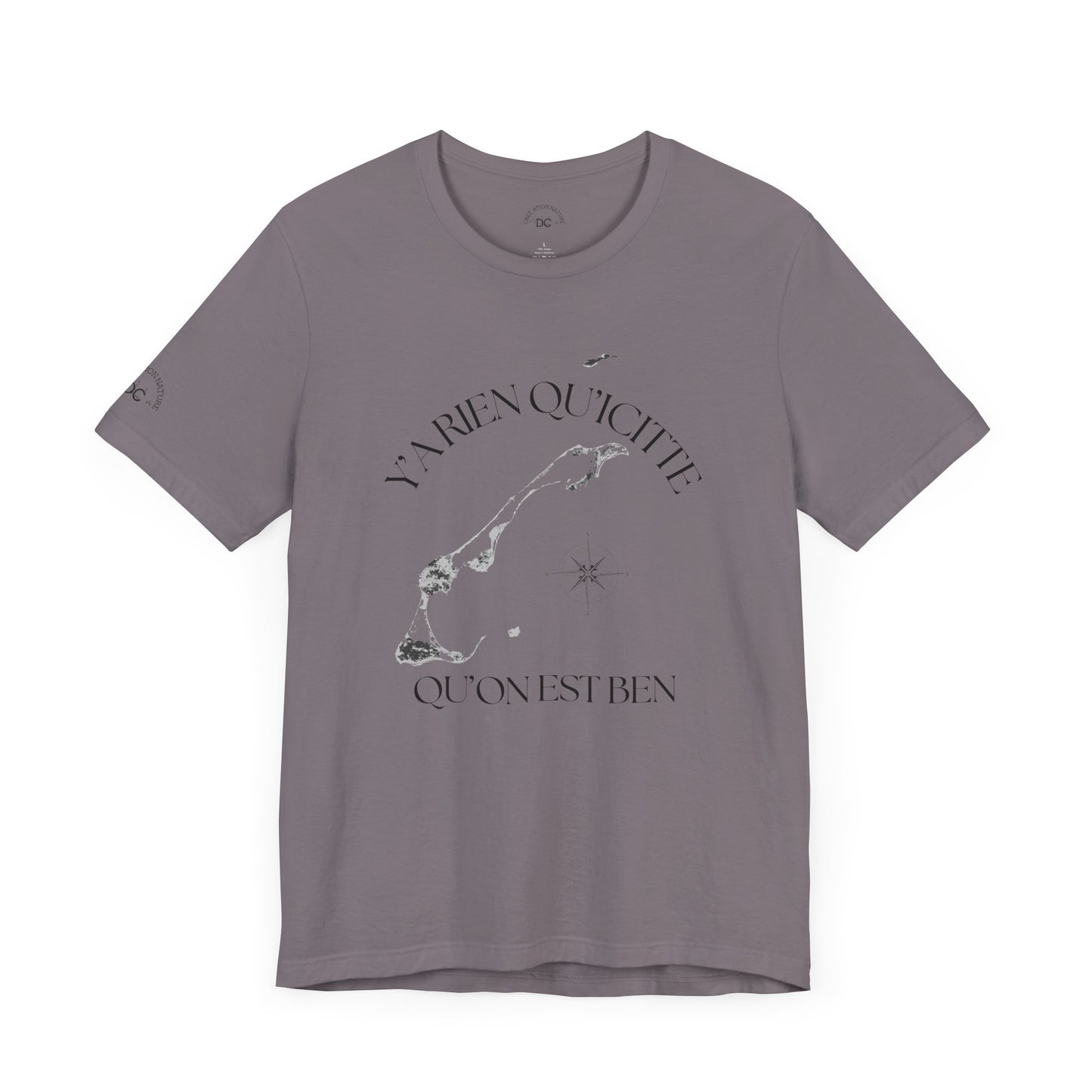 Unisex Jersey Short Sleeve Tee Crée_ation Nature DC