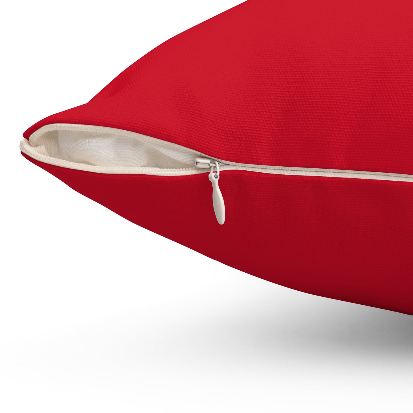 coussin Adventure Themed Spun Polyester Square Pillow - 'Y'a rien qu'icitte, qu'on est ben' Crée_ation Nature DC