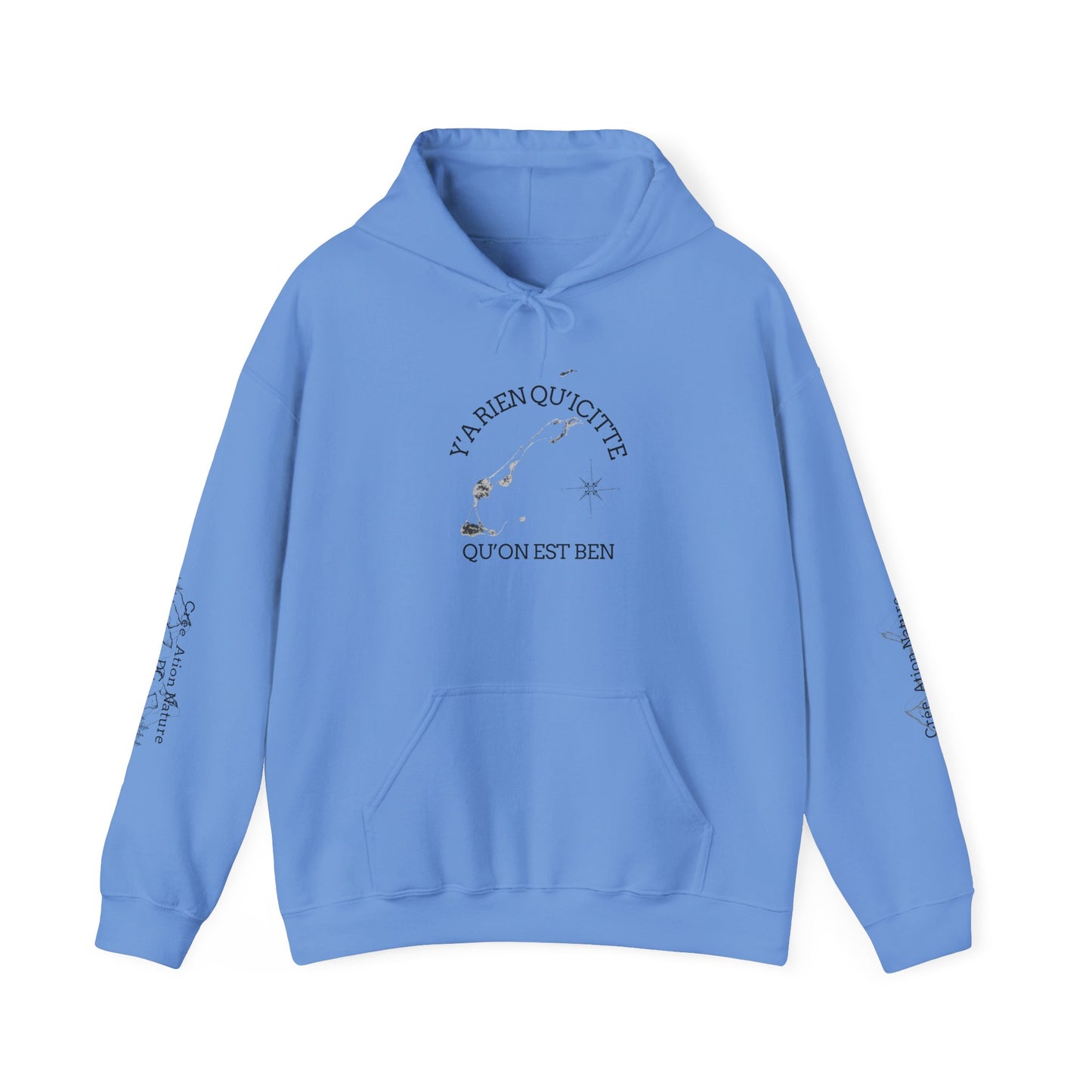sweats a capuche -Inspirational Quote Unisex Hoodie - Cozy Heavy Blend Sweatshirt - Crée_ation Nature DC