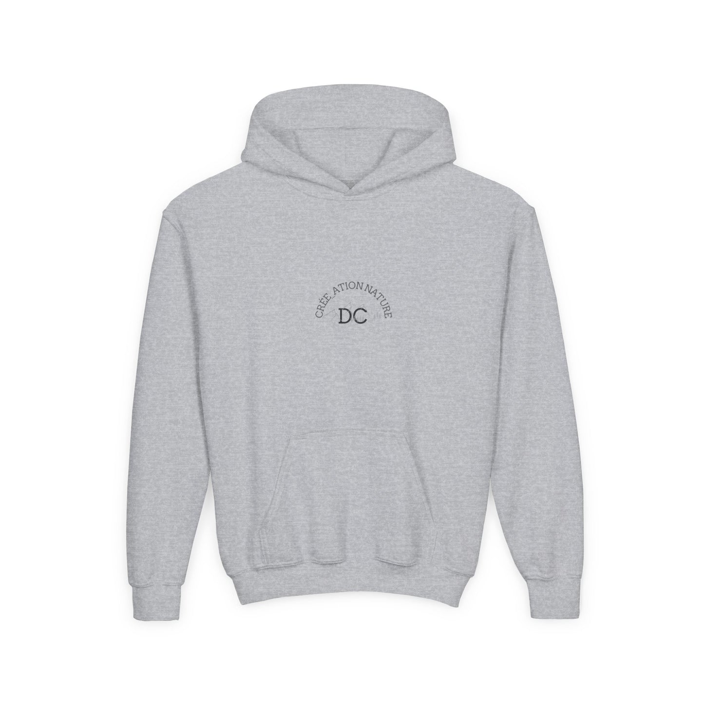 sweat-shirt à capuche pour jeunes - Crée_Ation Nature DC