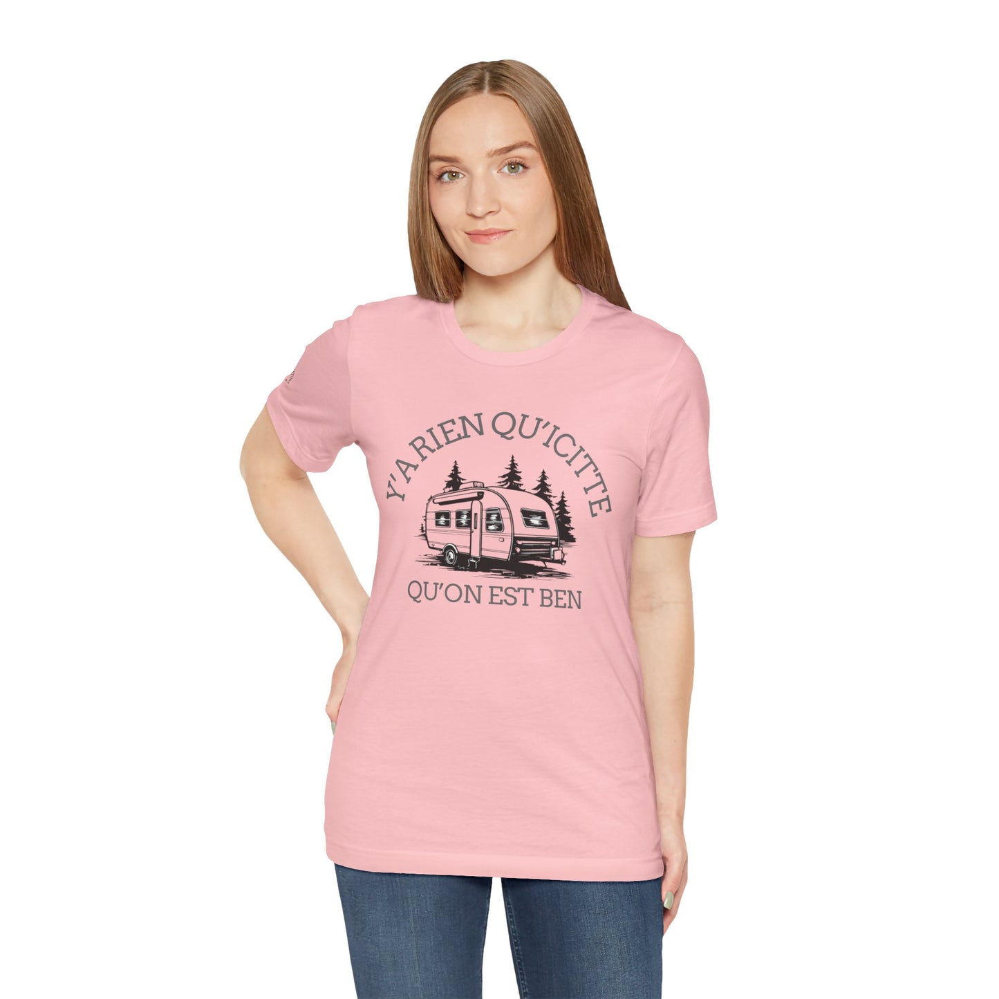 Bohemian RV Adventure Tee - Y'A Rien Qu'citte Qu'on Est Ben - Crée_ation Nature DC