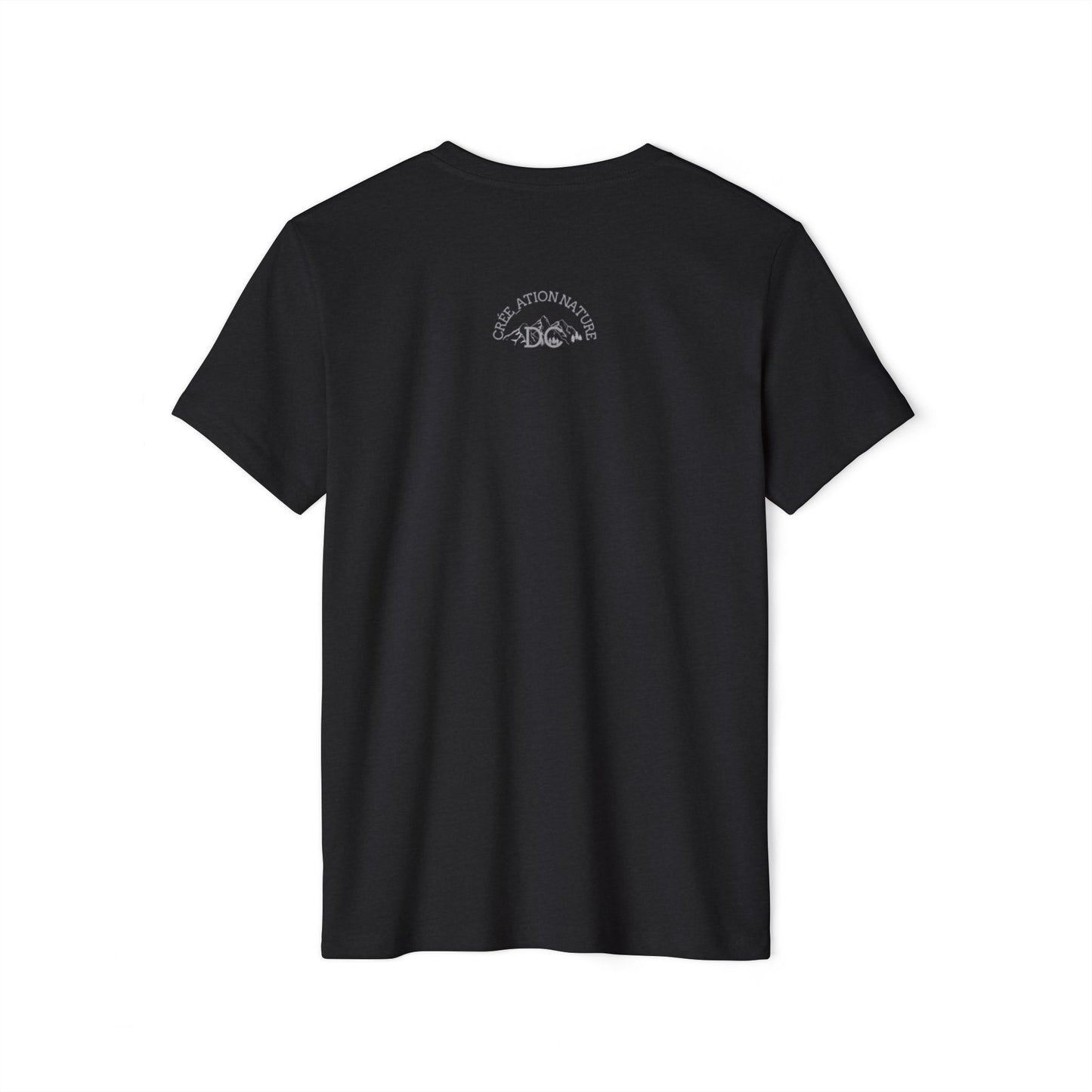 Eco-Friendly Mountain Vibes T-Shirt | Unisex Organic Tee for Nature Lovers -Crée_ation Nature DC