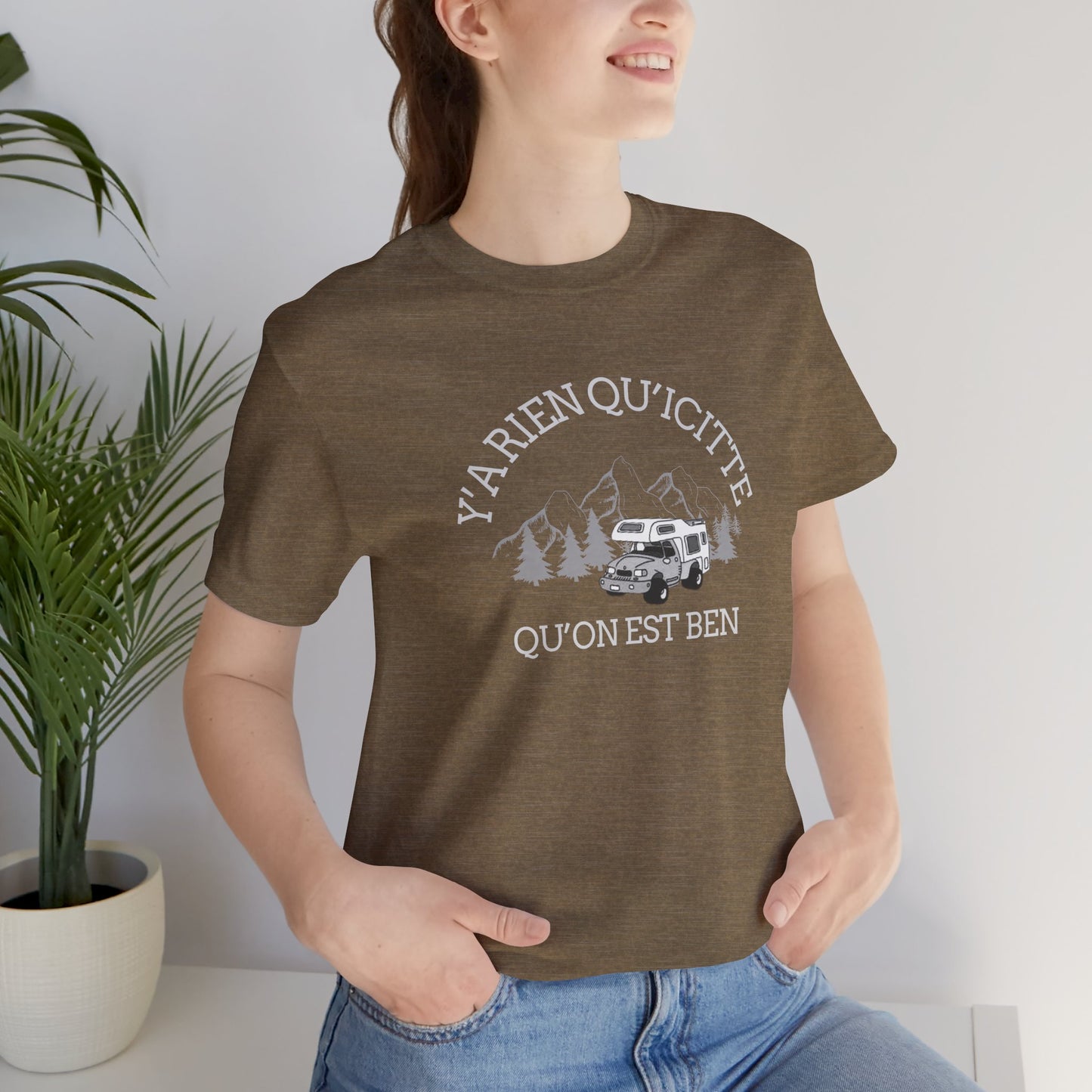 Adventure Ready Unisex Tee - 'Ya Rien Qu'Il Citte' Graphic-Crée_ation Nature DC