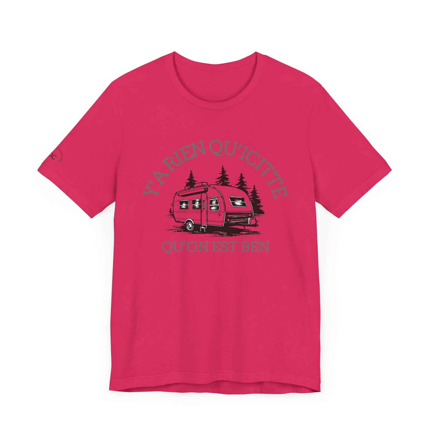 Bohemian RV Adventure Tee - Y'A Rien Qu'citte Qu'on Est Ben - Crée_ation Nature DC