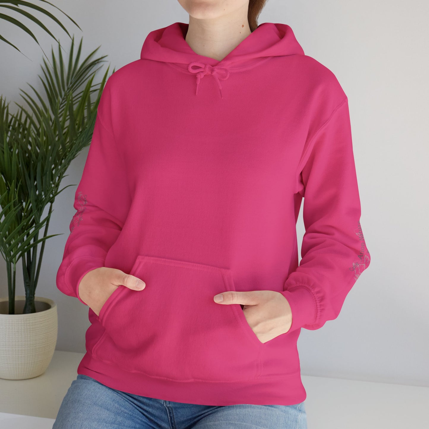 Sweats à capuche Unisex Heavy Blend™ Hooded Sweatshirt - Cozy Adventure Vibes with Motivational Quote-Crée_ation Nature DC