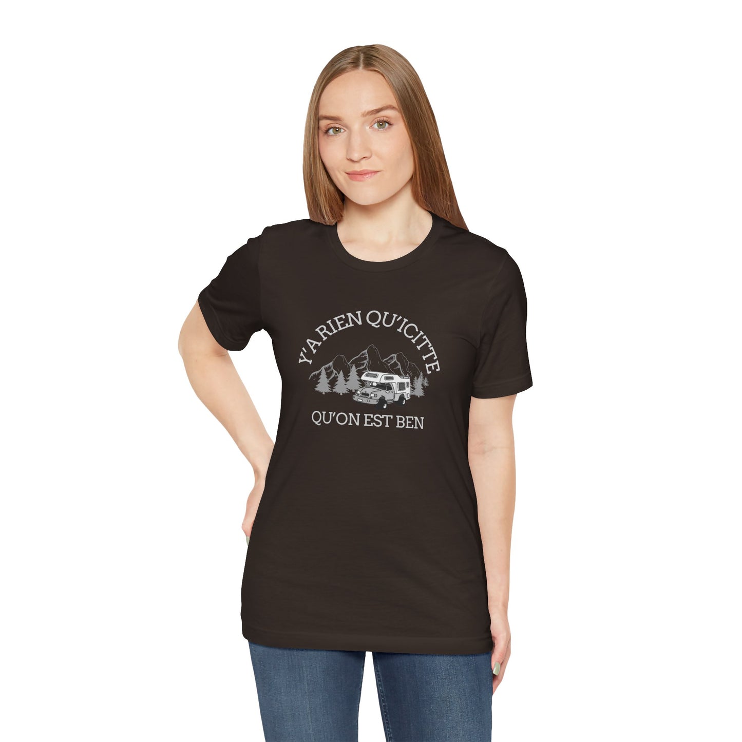 Adventure Ready Unisex Tee - 'Ya Rien Qu'Il Citte' Graphic-Crée_ation Nature DC