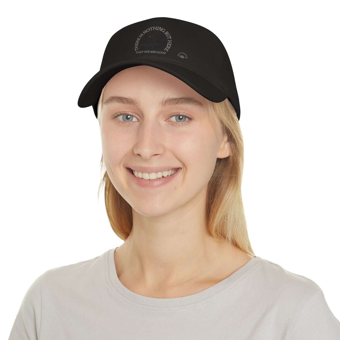 Nothing But Happy Vibes Low Profile Baseball Cap Crée_ation Nature DC