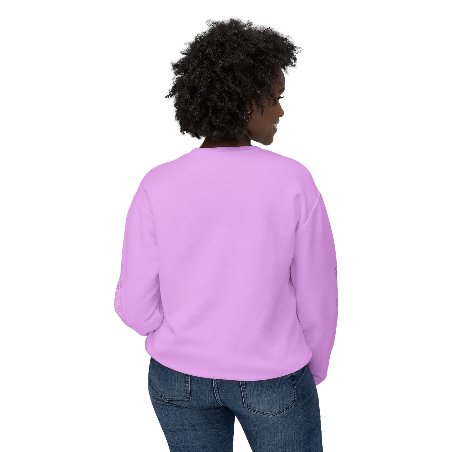 Unisex Lightweight Crewneck Sweatshirt - Crée_ation Nature DC