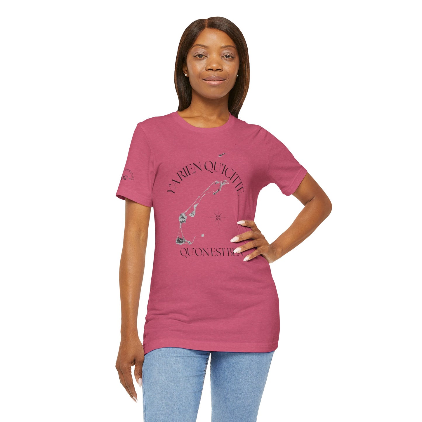 Unisex Jersey Short Sleeve Tee Crée_ation Nature DC