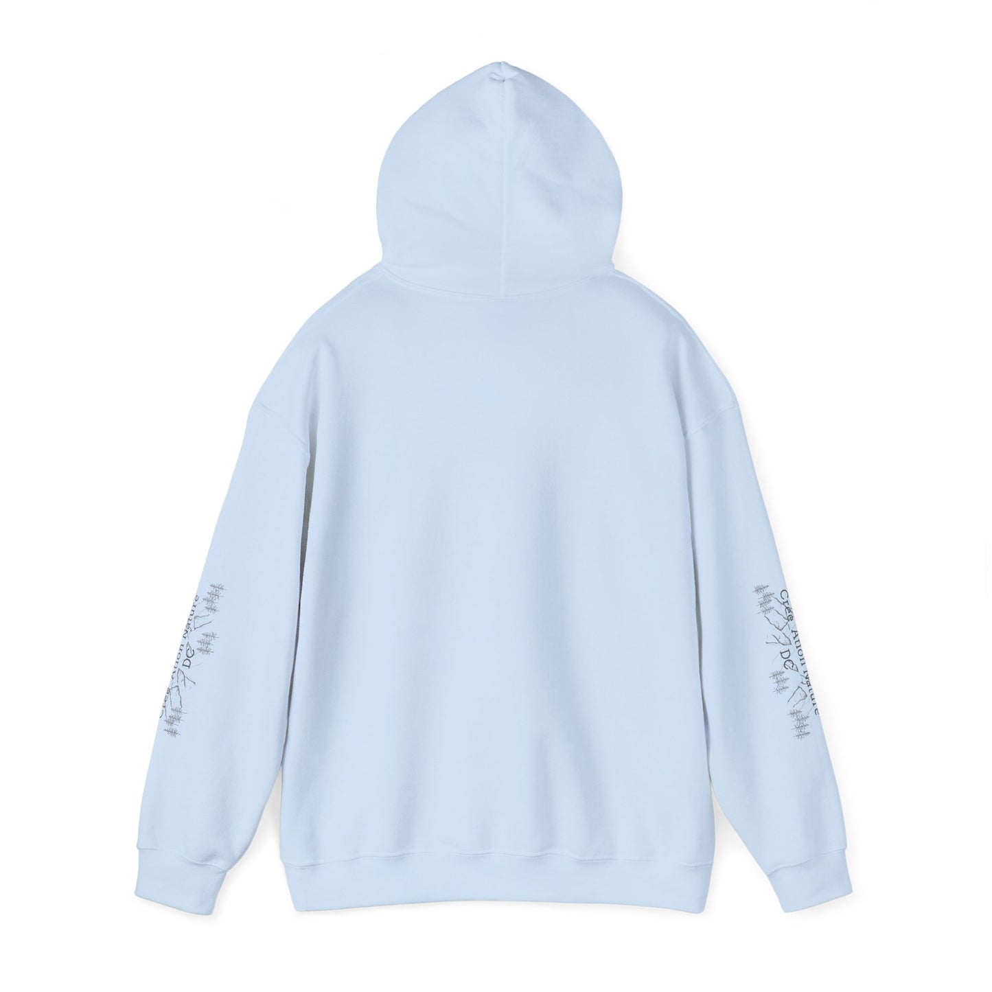 sweat-shirt à capuche unisexe - 'Y'A RIEN QU'ICITTE - Qu'On Est Ben'-Crée_ation Nature DC