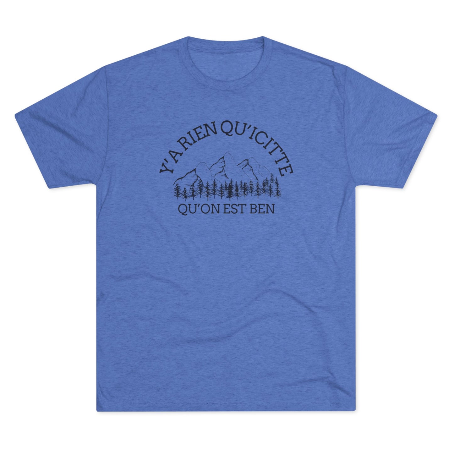 Unisex Tri-Blend Crew Tee - Nature Quote Graphic T-Shirt for Outdoor Enthusiasts - Crée_ation Nature DC