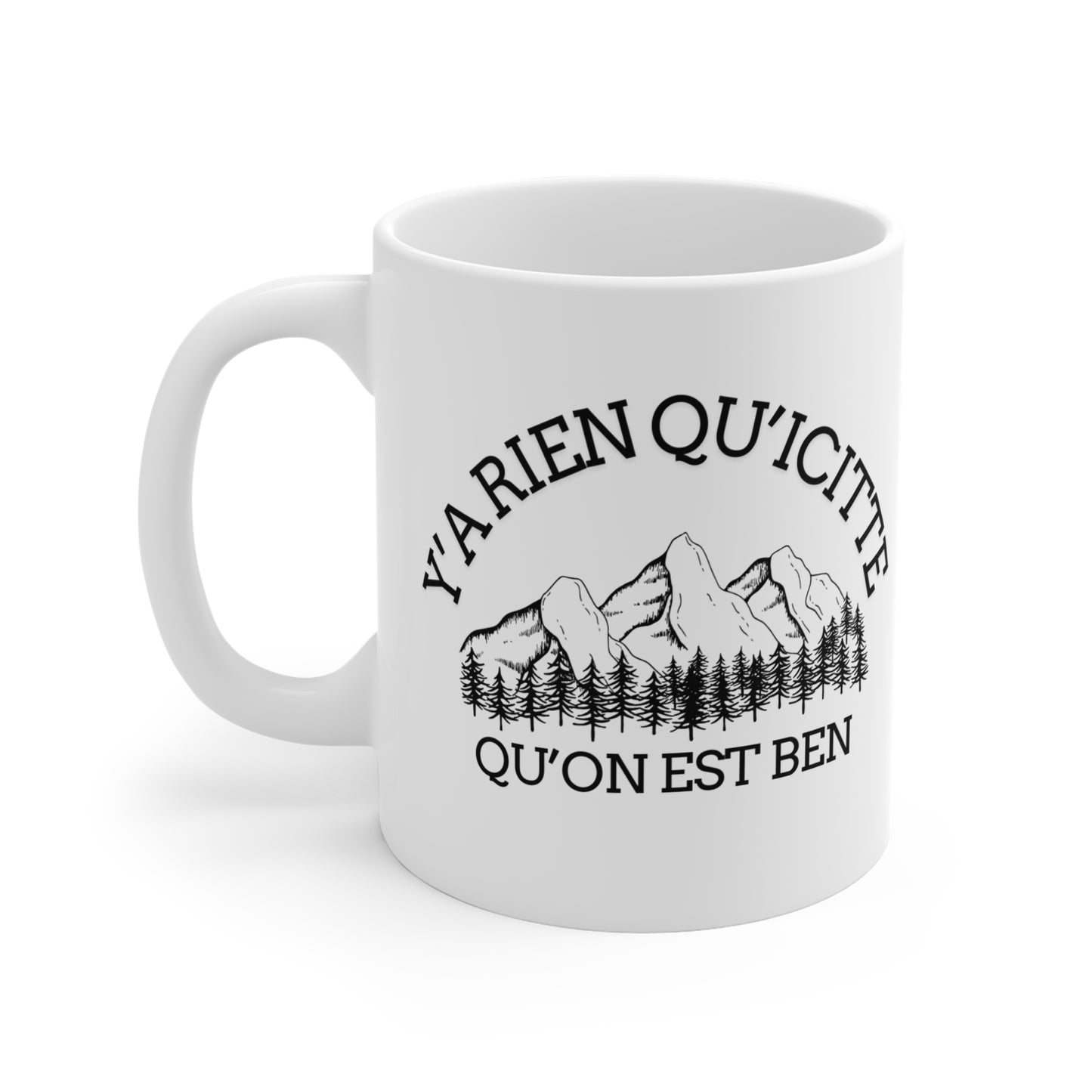 tasse a café montagne , Mountain Vibes Ceramic Mug - 11oz, 15oz, 20oz - Perfect Gift for Nature Lovers- Crée_ation Nature DC