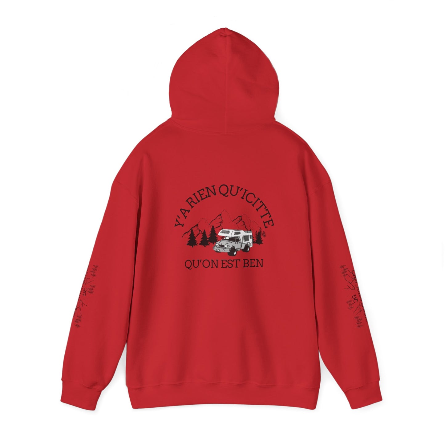 Sweats a capuche Unisex Heavy Blend™ Hooded Sweatshirt - Cozy Adventure Vibes - Perfect for Outdoor Lovers-Crée_ation Nature DC