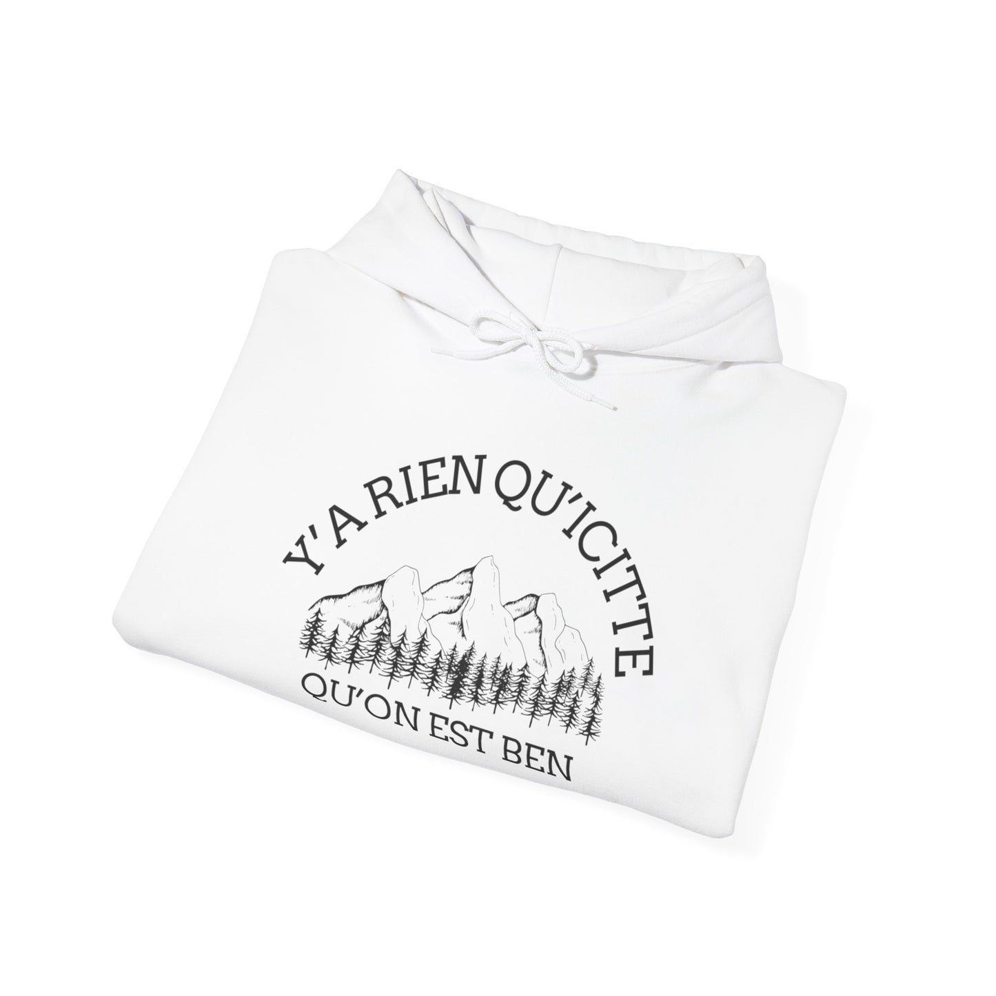 Sweats a capuche Cozy Unisex Hooded Sweatshirt with Nature-Inspired Design-Cree_ation Nature DC