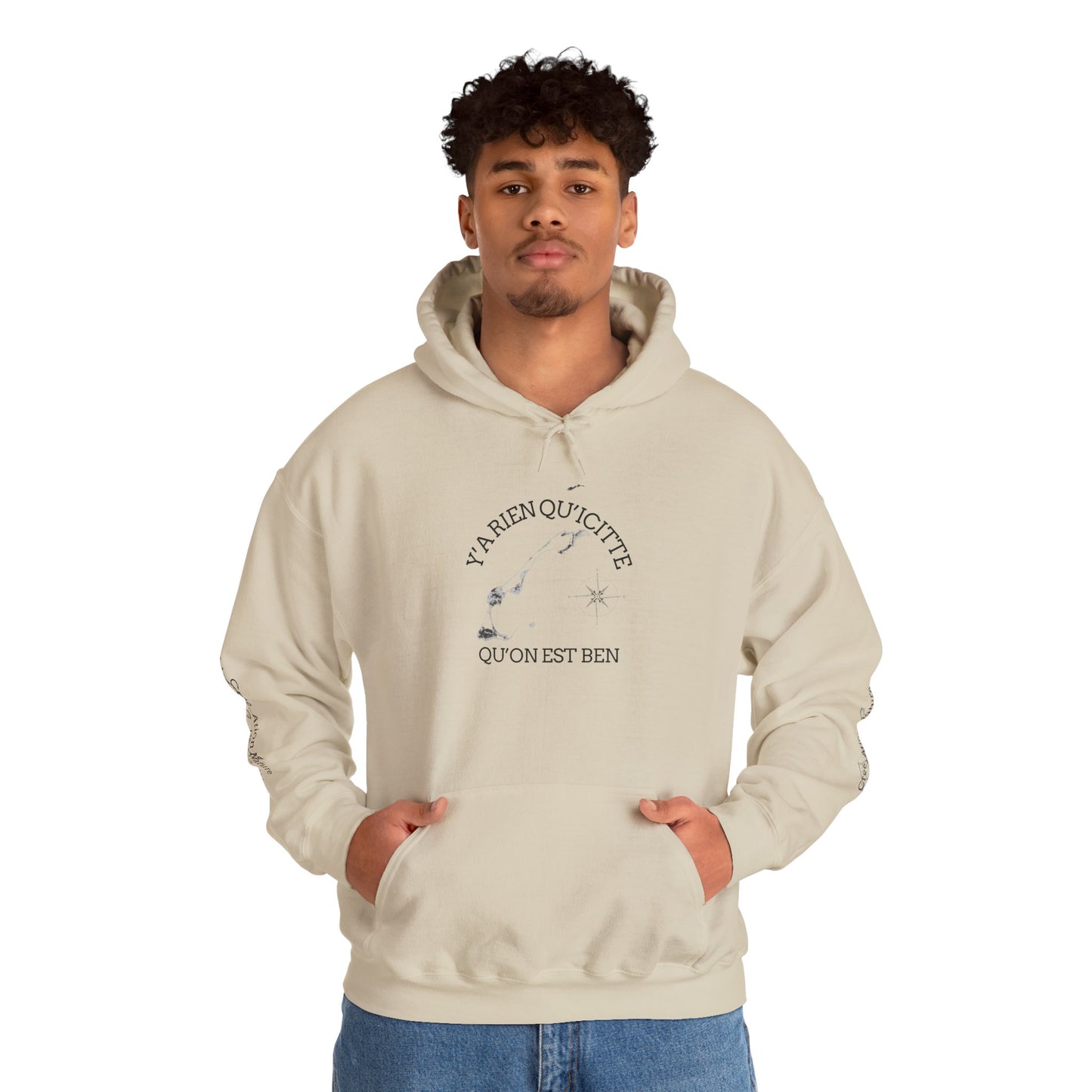 sweats a capuche -Inspirational Quote Unisex Hoodie - Cozy Heavy Blend Sweatshirt - Crée_ation Nature DC