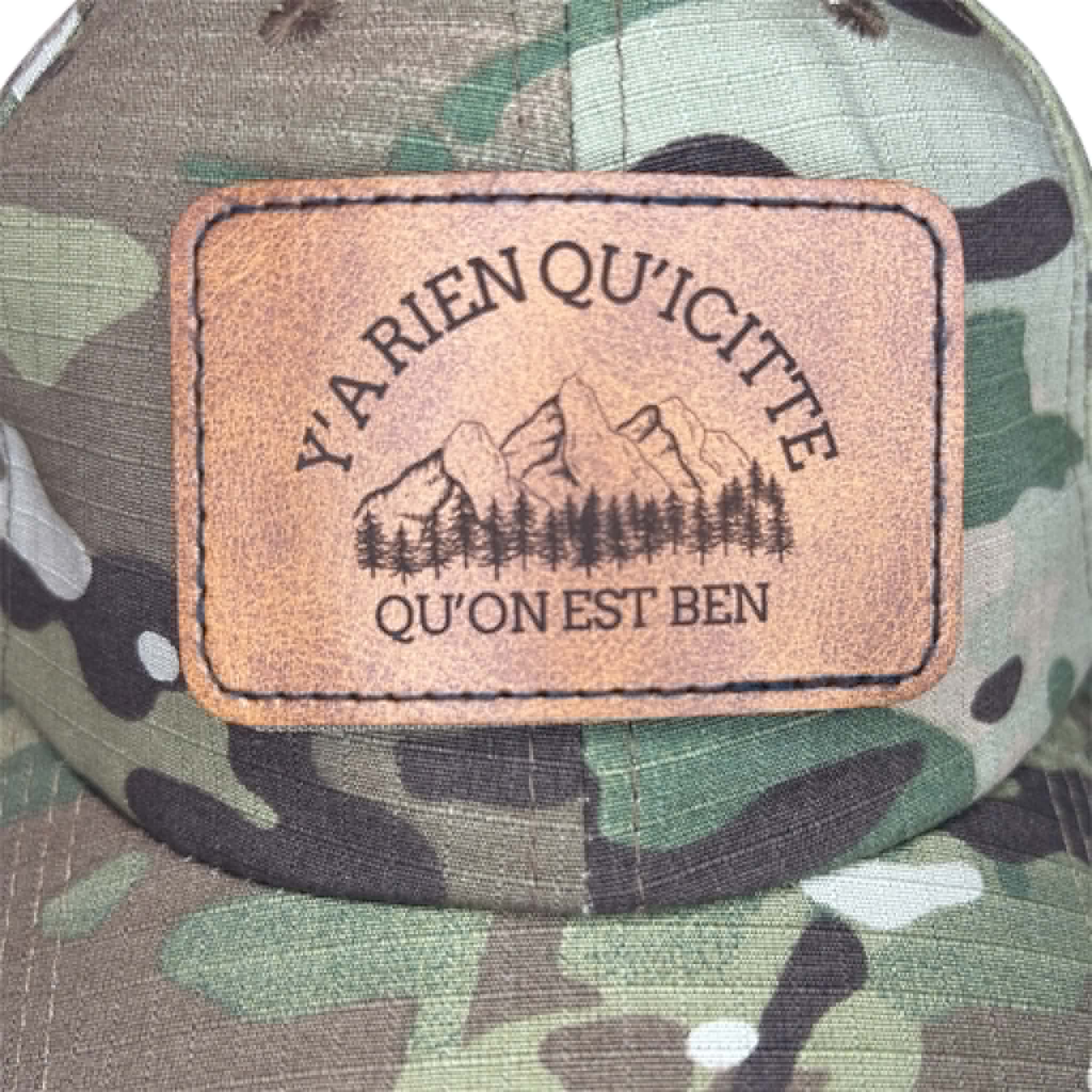 Casquette à patch interchangeable – Crée_Ation Nature DC